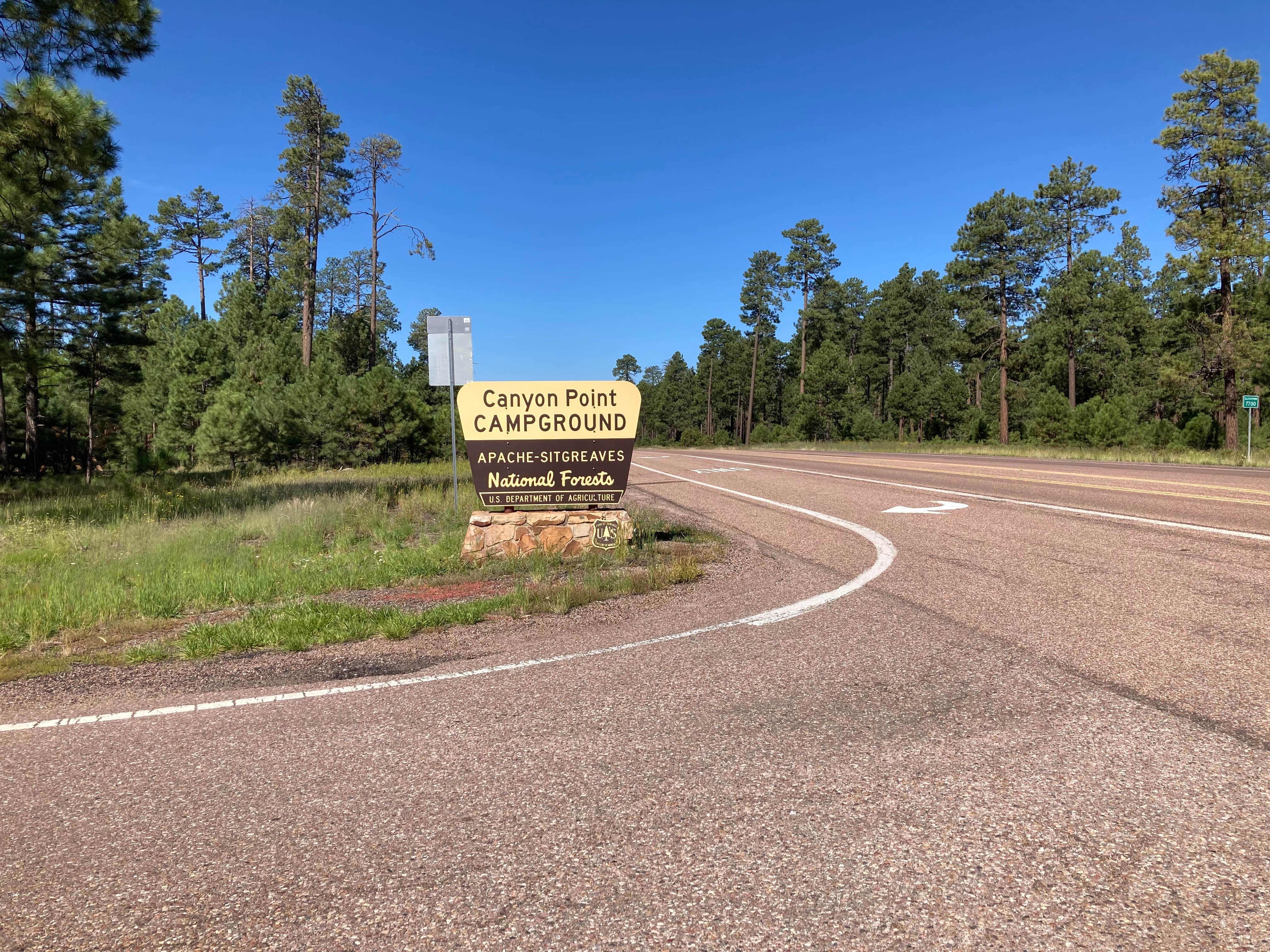 Camper submitted image from Sitgreaves National Forest Canyon Point Campground - 4