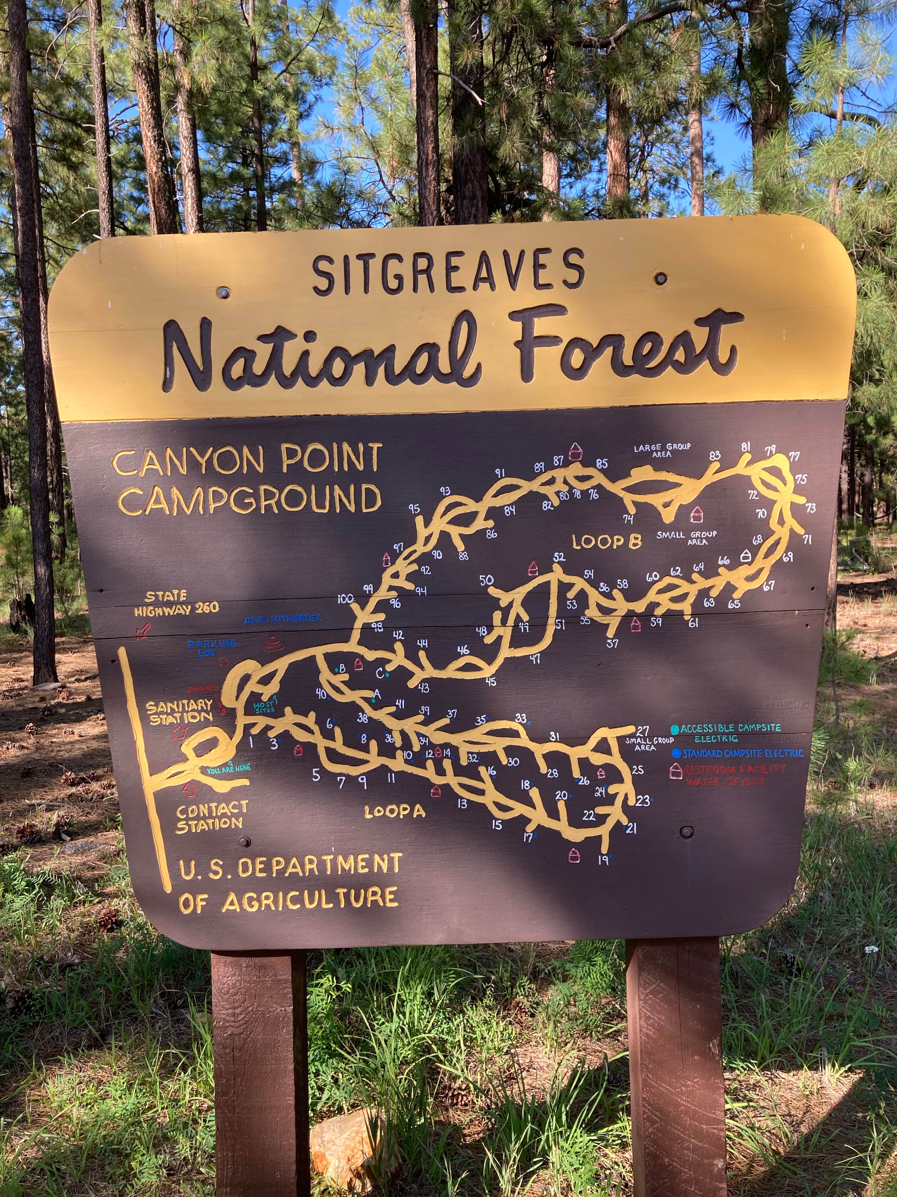 Camper submitted image from Sitgreaves National Forest Canyon Point Campground - 4