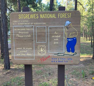 Camper-submitted photo from Sitgreaves National Forest Canyon Point Campground