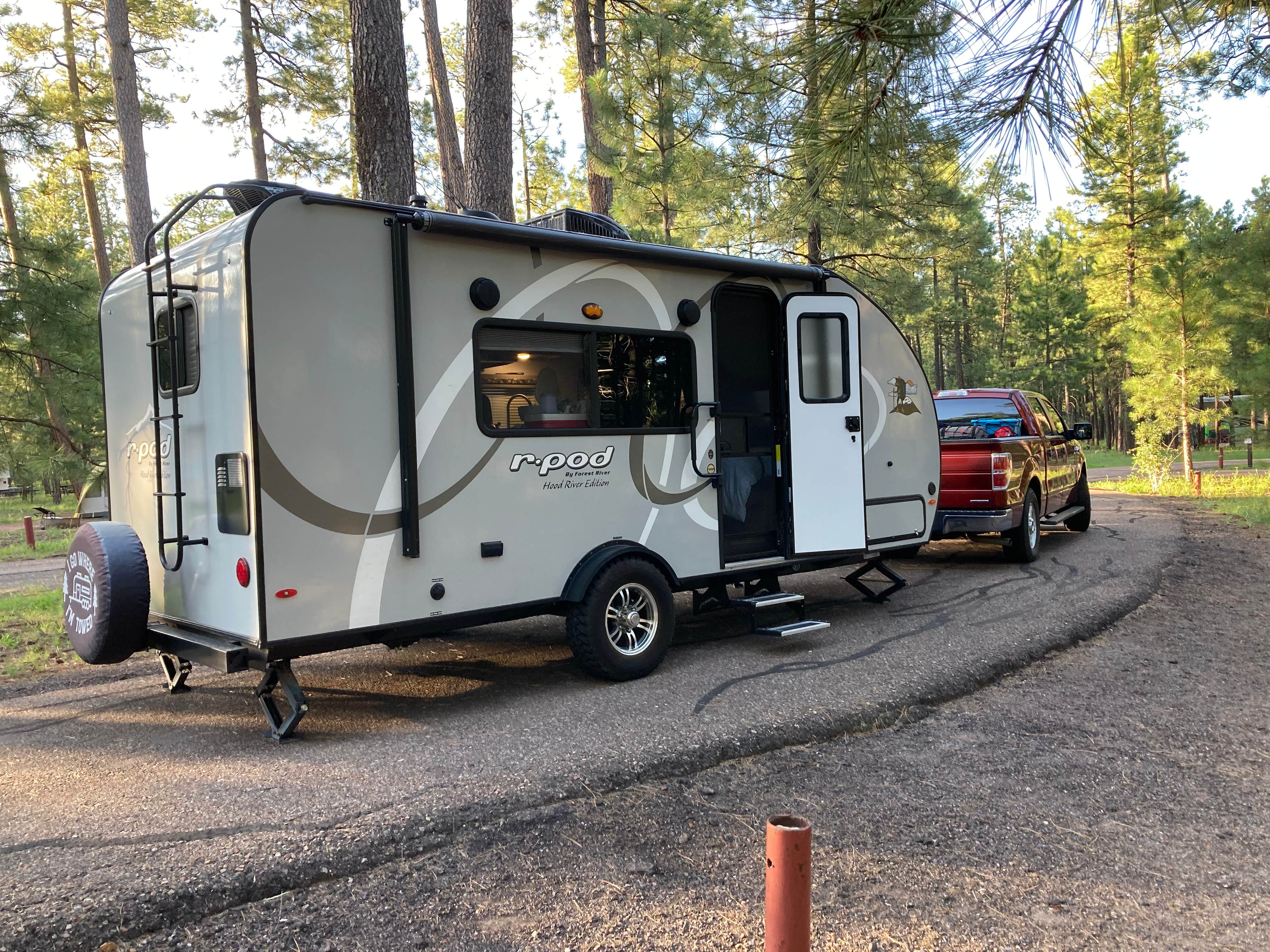 Chris P.'s photo of rv camping at Sitgreaves National Forest Canyon Point Campground near Kohls Ranch, AZ