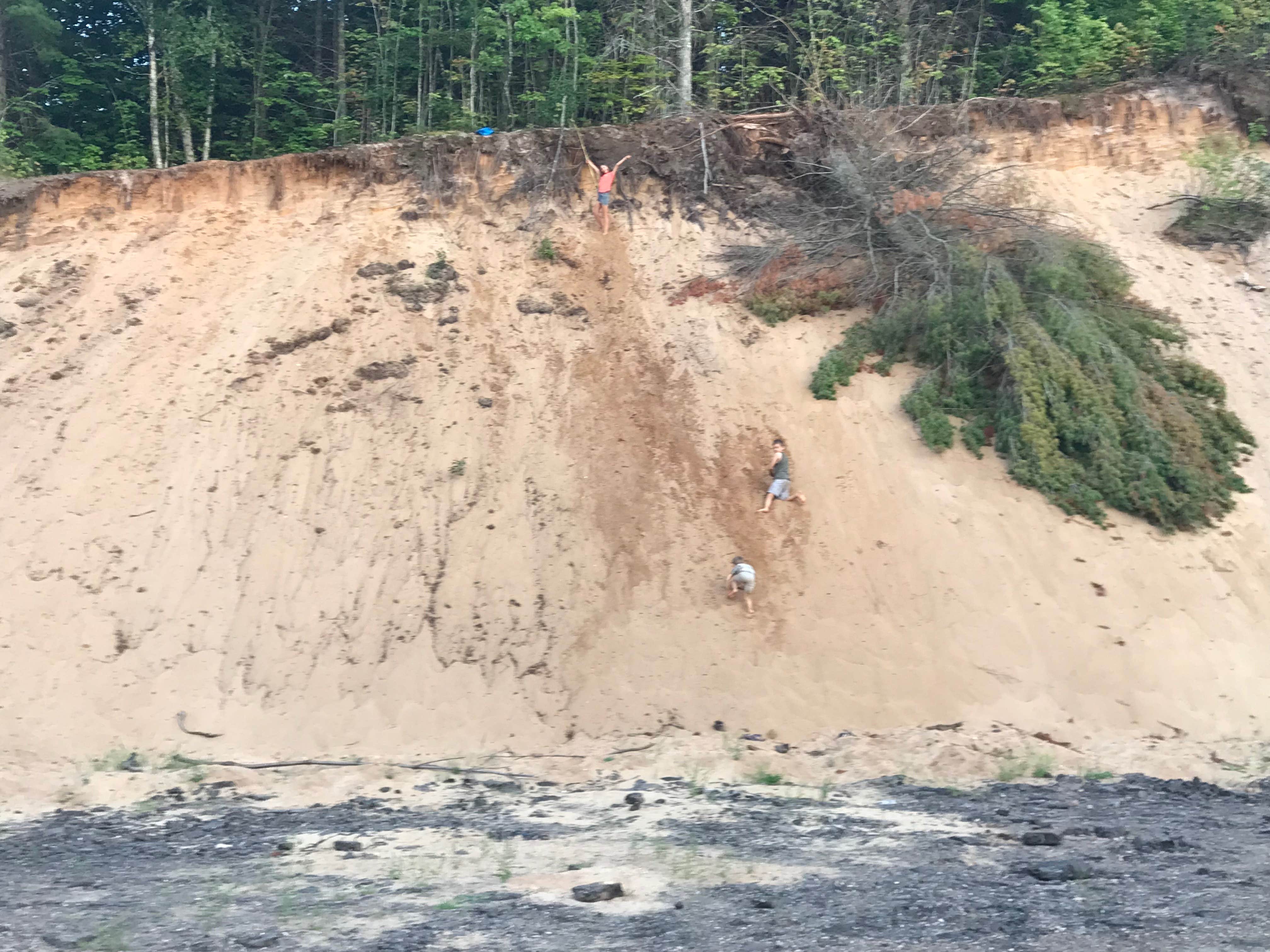 Camper submitted image from Pictured Rocks RV Park and Campground - 3
