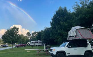 Tiffany M.'s photo of rv camping at Yogi Bear's Jellystone Park At Delaware Beaches near Greensboro, MD