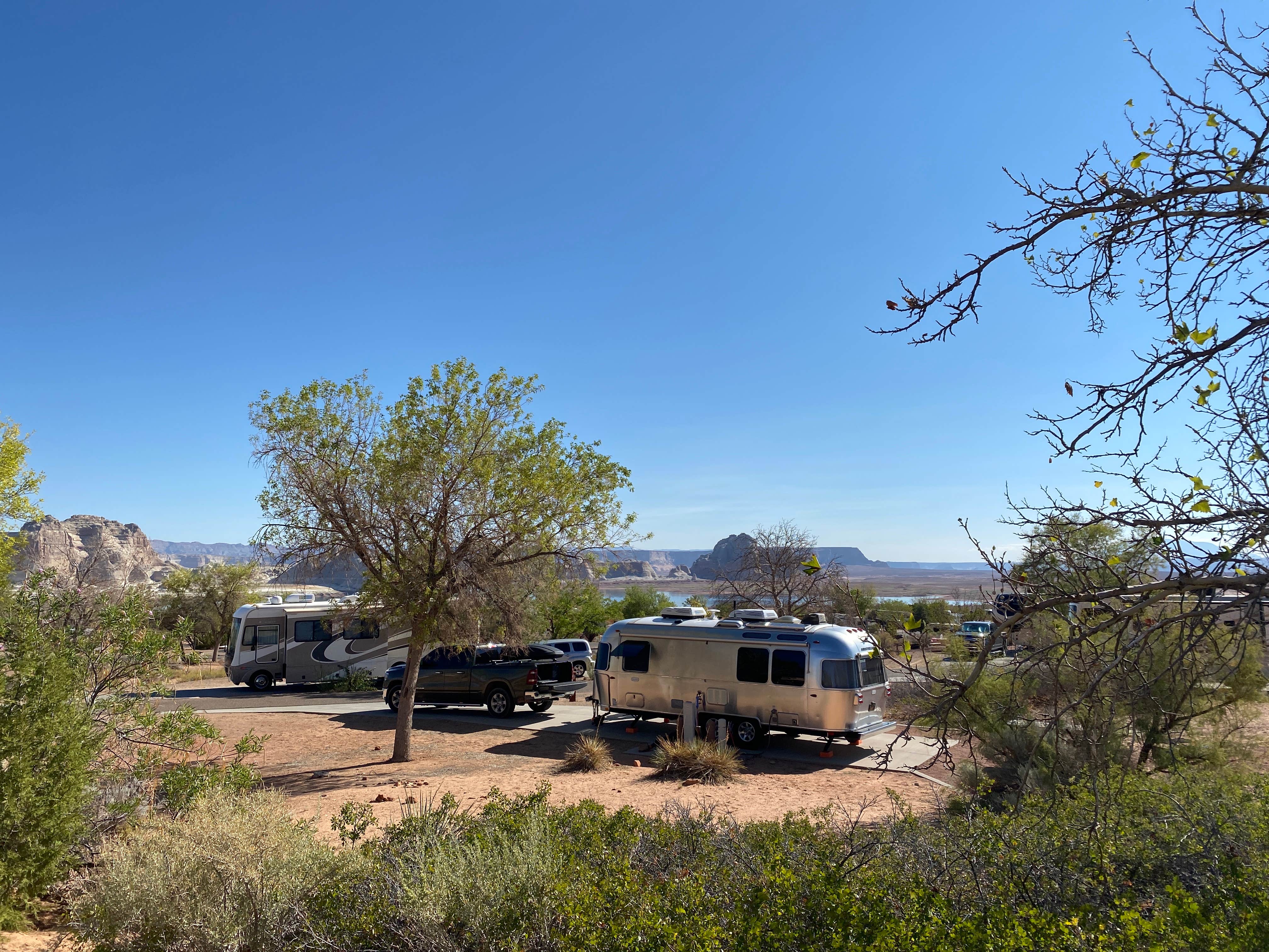 Kristin S.'s photo of rv camping at Wahweap Campground & RV Park — Glen Canyon National Recreation Area near Page, AZ