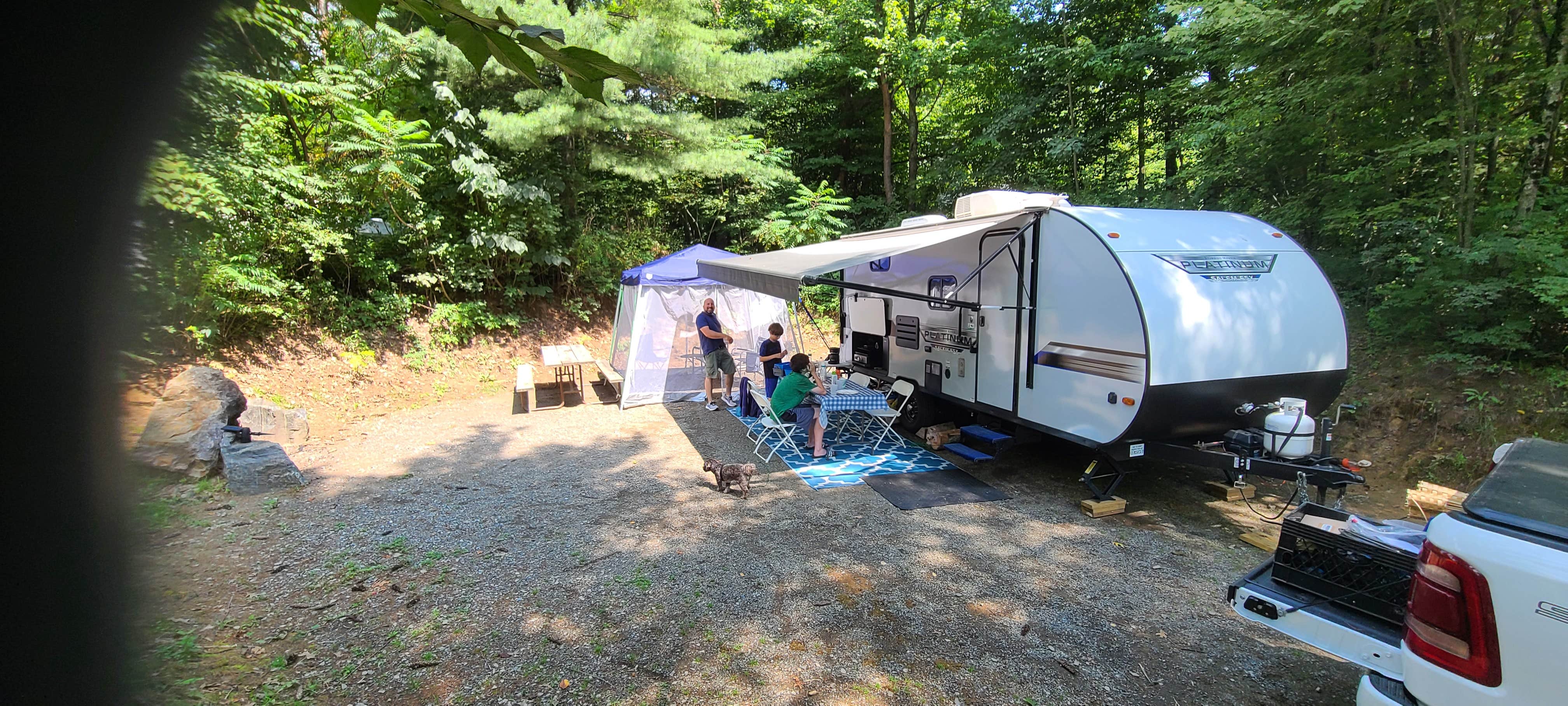 Happy Camper L.'s photo at Moose Hillock Camping Resorts near Wells, VT