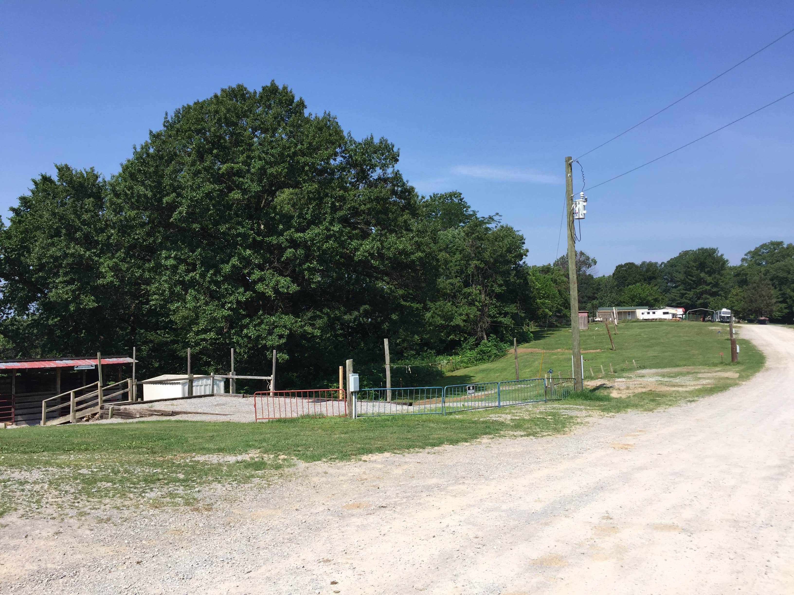 Shelly S.'s photo of camping with pets at High Knob Campgrounds near McLeansboro, IL