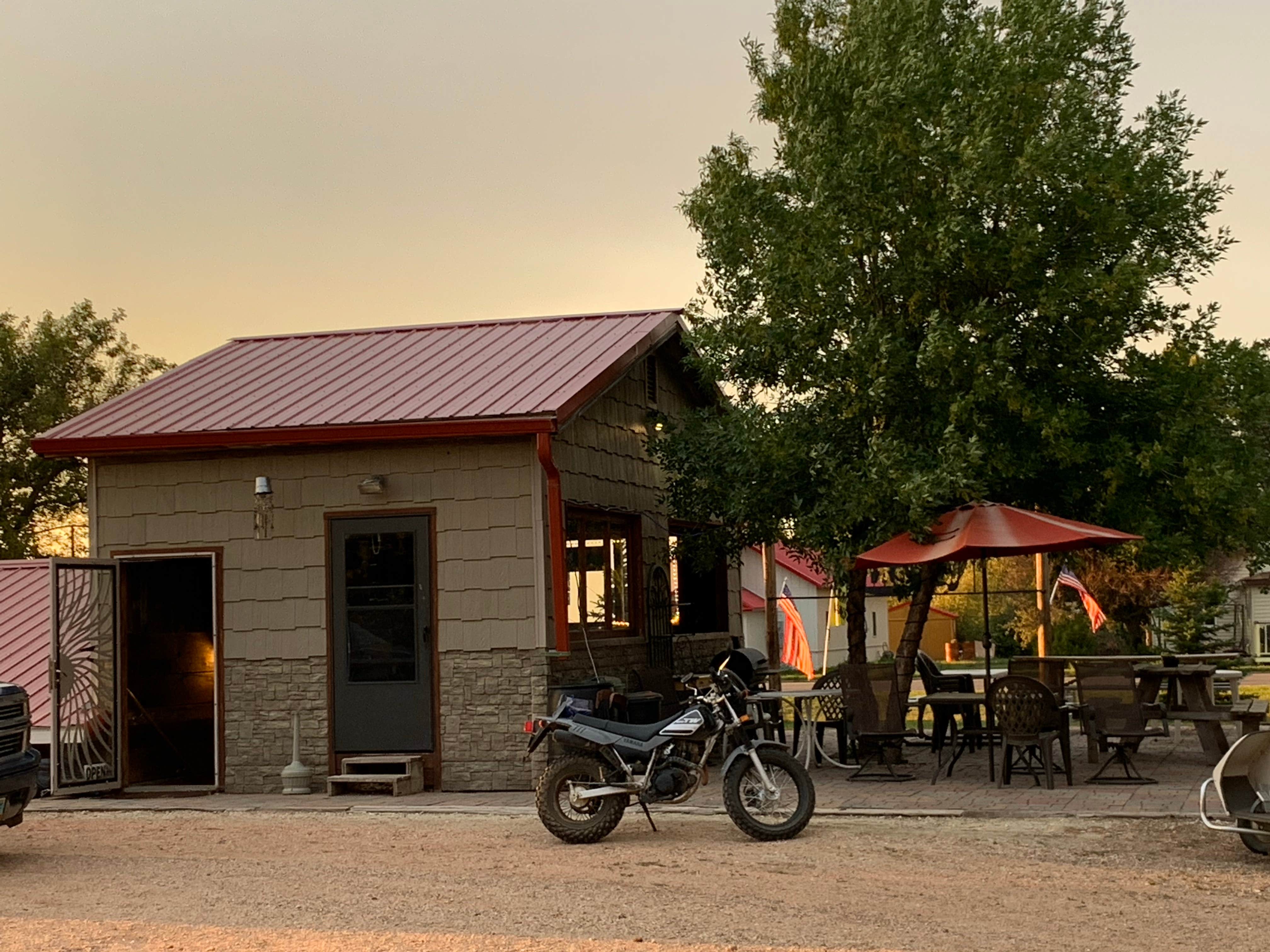 Camper-submitted photo at Cabins of Amidon near Hettinger, ND