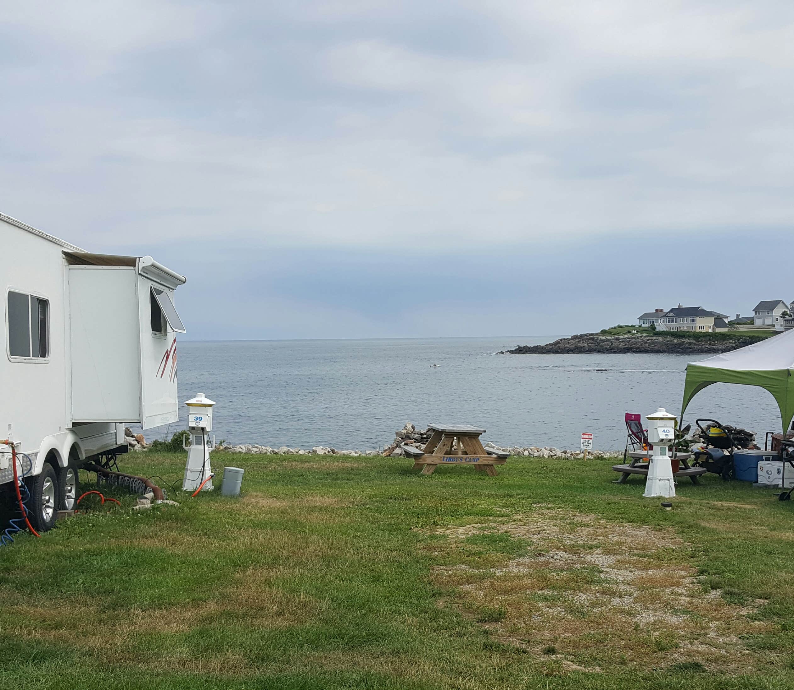 Happy Camper L.'s photo at Libbys Oceanside Camp near Dover, NH