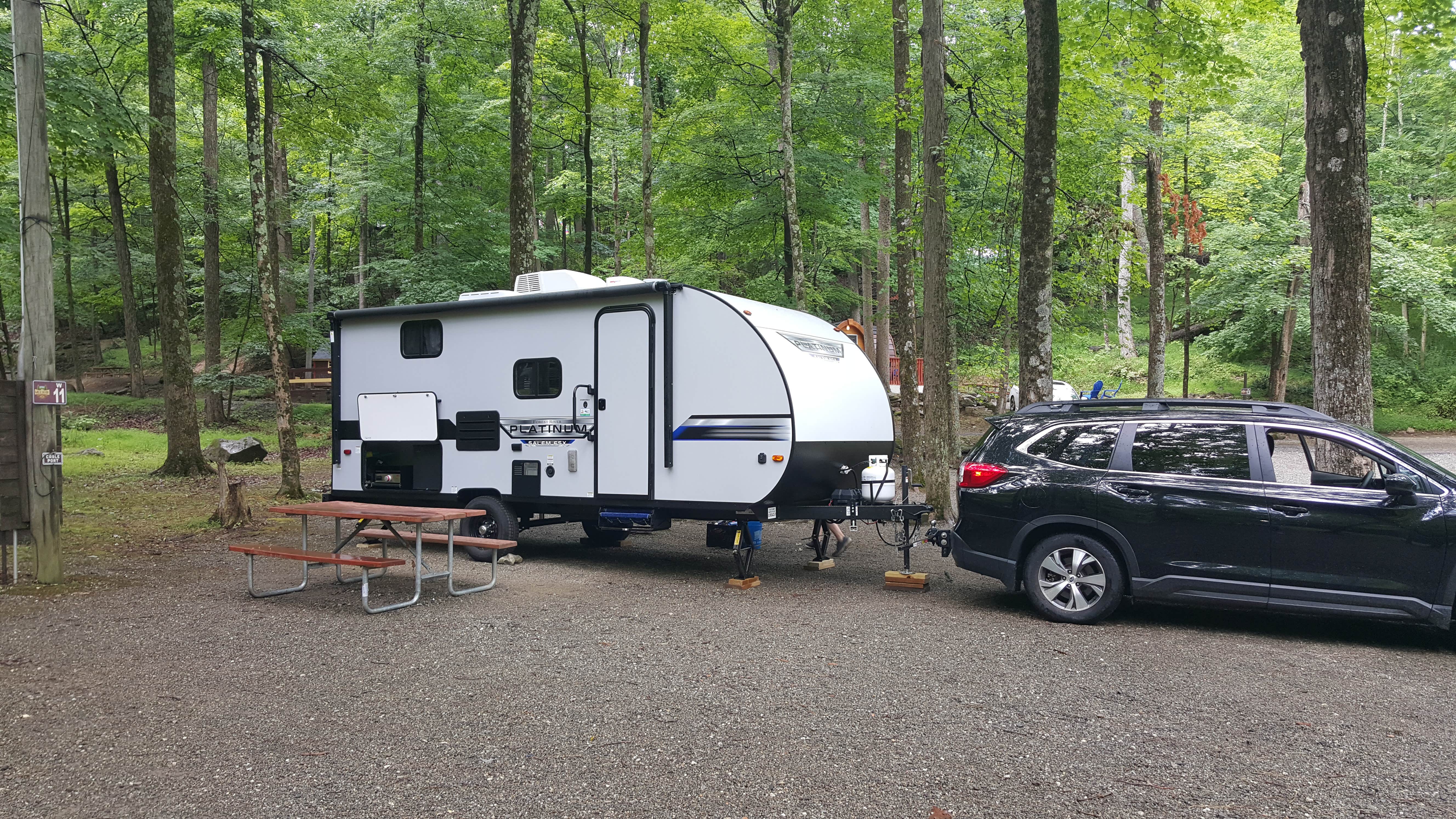 Happy Camper L.'s photo at Great Divide Campground near Morris Plains, NJ