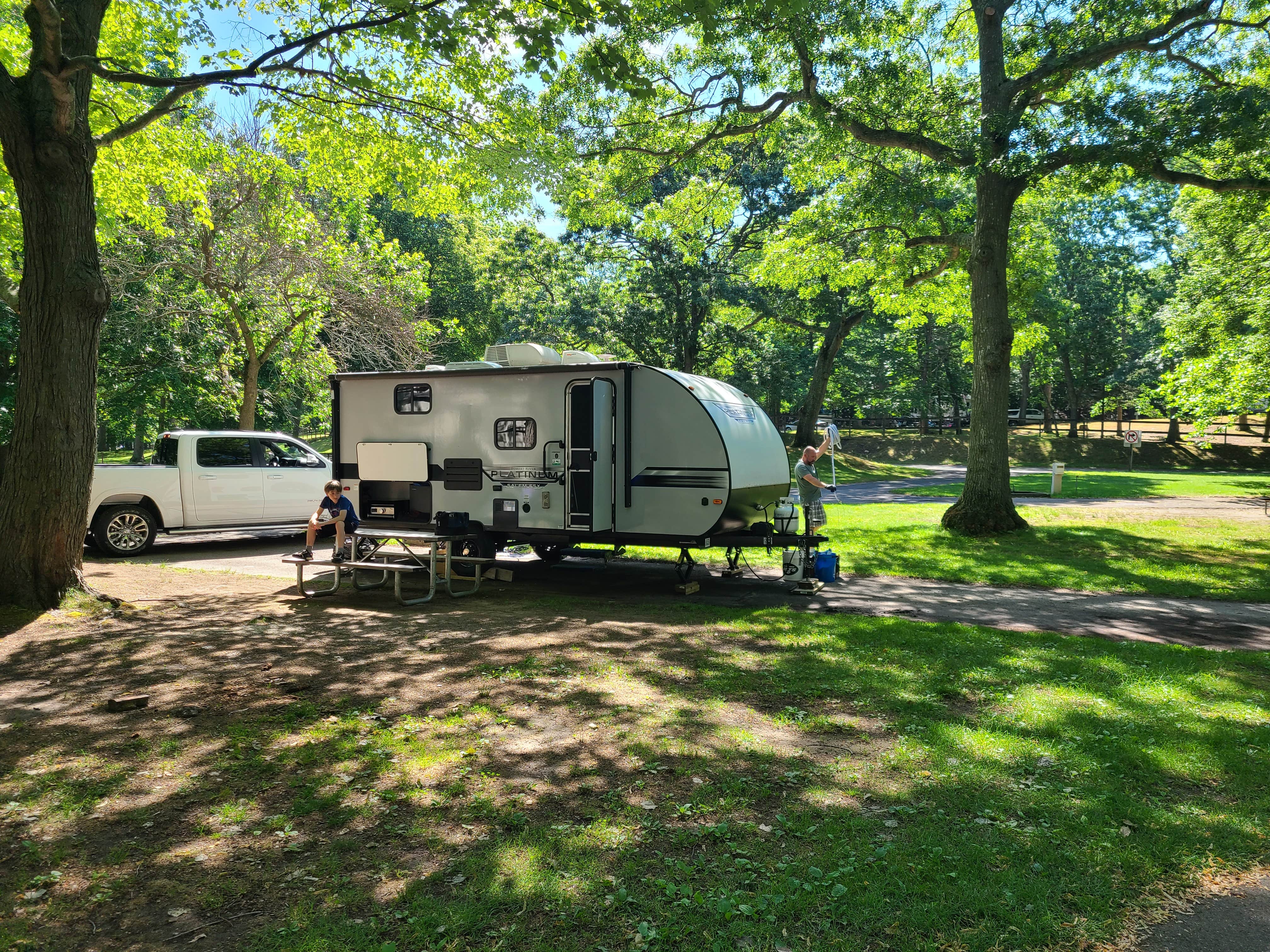 Happy Camper L.'s photo of rv camping at Wildwood State Park Campground near Islandia, NY