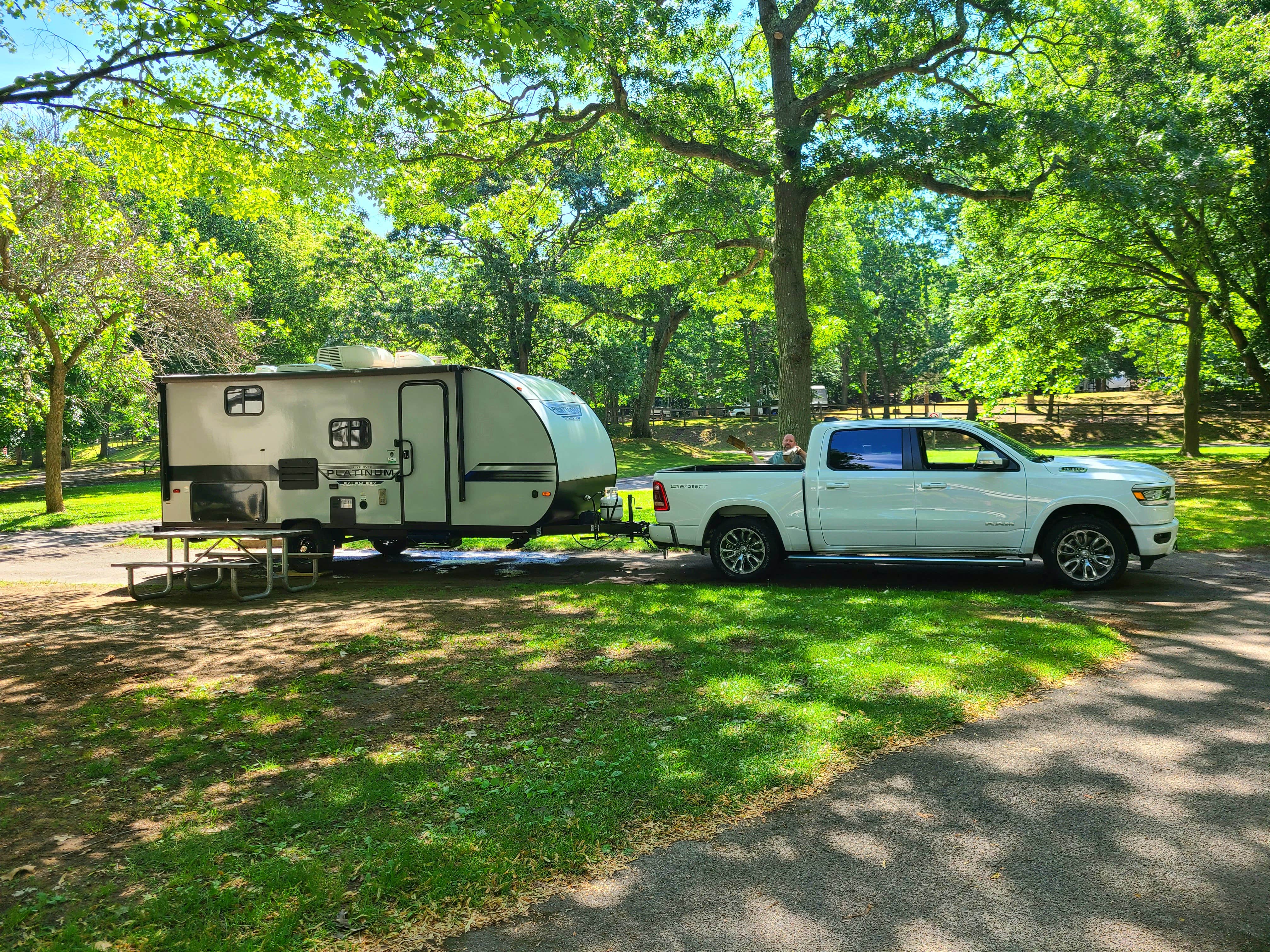 Happy Camper L.'s photo of rv camping at Wildwood State Park Campground near Greenlawn, NY