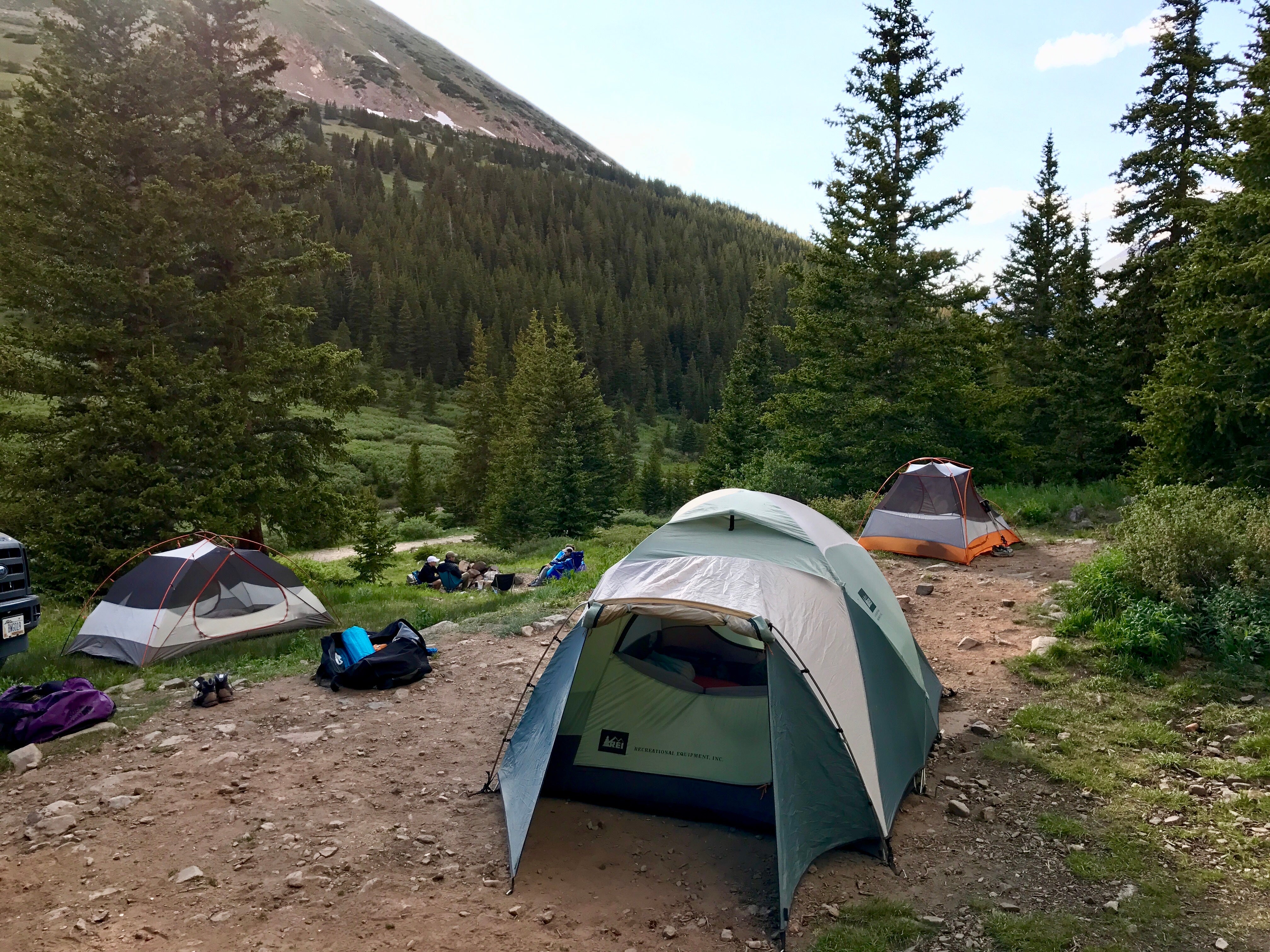 Camper submitted image from Grays Peak Summer Trailhead Dispersed Camping - 1