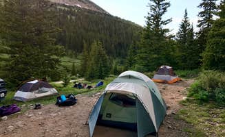 Kelly G.'s photo of a dispersed camping area at Grays Peak Summer Trailhead Dispersed Camping near Silverthorne, CO