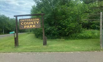 Camping near White Pine Rustic Outpost Camp — Porcupine Mountains Wilderness State Park: Ontonagon County Park, Bergland, Michigan