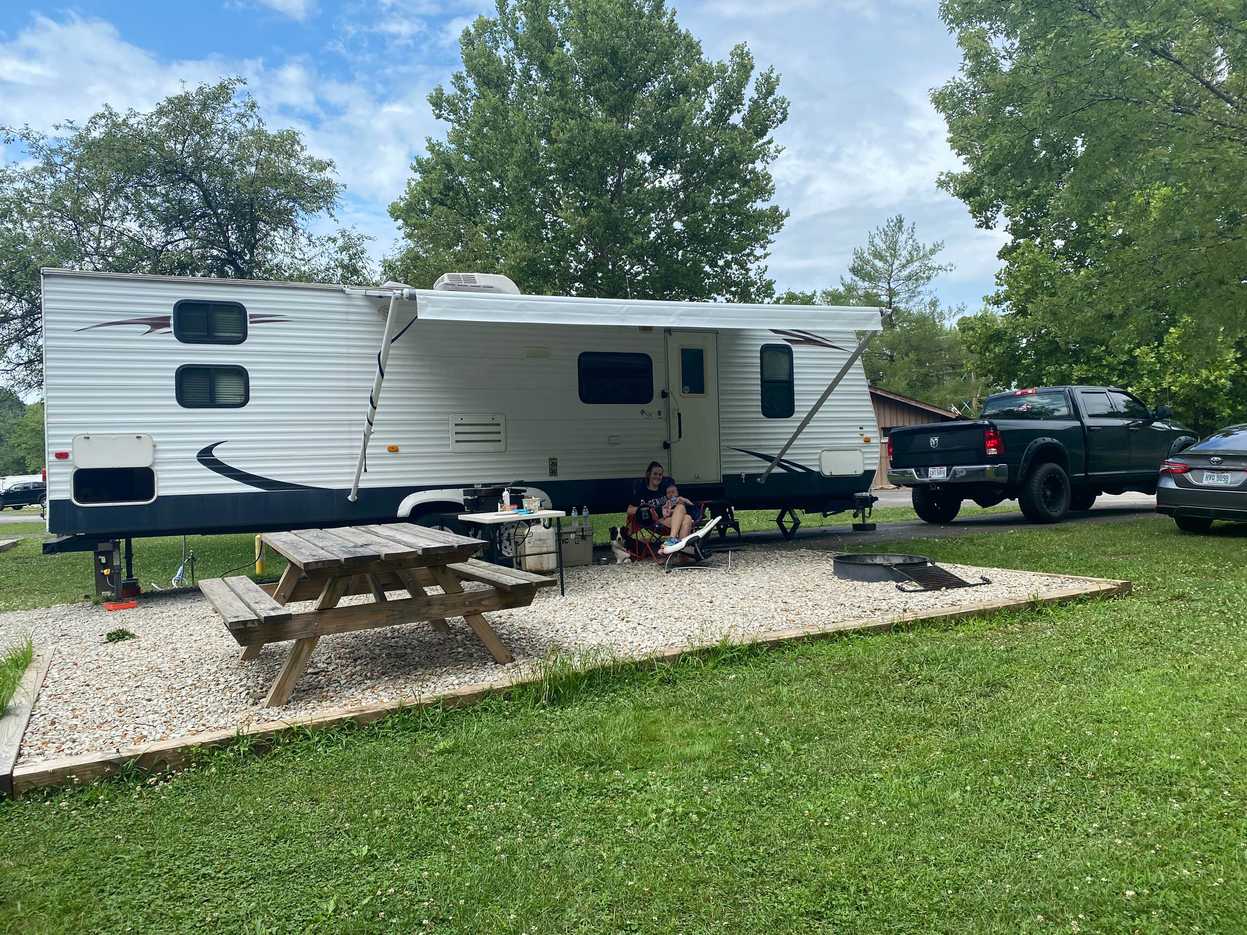 John's photo of rv camping at Moxley Branch Campground — Beech Fork State Park near East Lynn Lake
