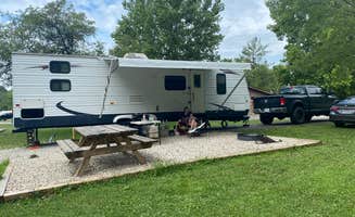 John's photo of rv camping at Moxley Branch Campground — Beech Fork State Park near Red House, WV