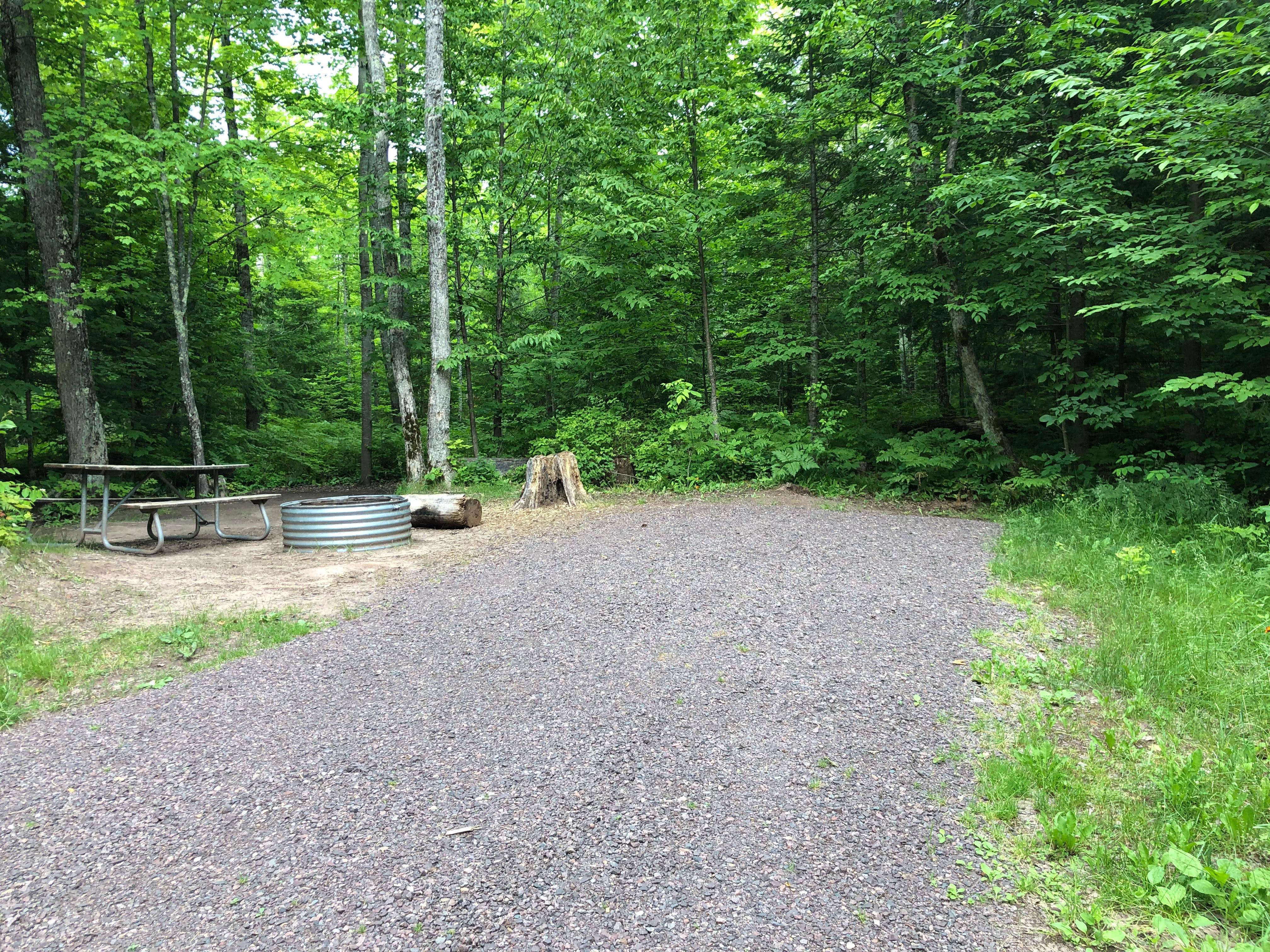 Camper submitted image from Union River Rustic Outpost Camp — Porcupine Mountains Wilderness State Park - 1