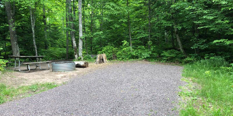 Camper submitted image from Union River Rustic Outpost Camp — Porcupine Mountains Wilderness State Park