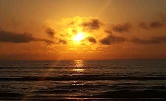 Andrea F.'s photo of a dispersed camping area at North Beach — Padre Island National Seashore near Corpus Christi, TX