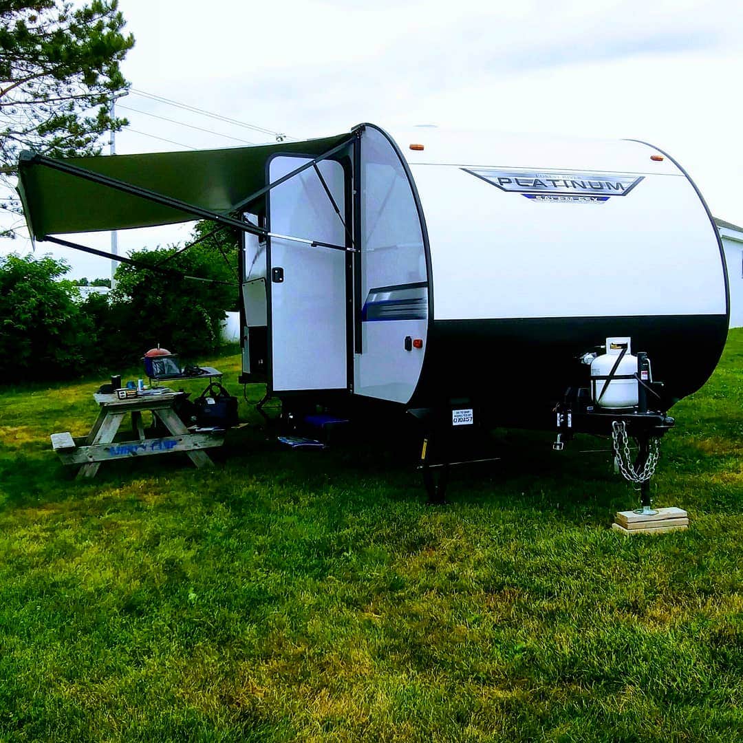 Happy Camper L.'s photo at Libbys Oceanside Camp near South Eliot, ME