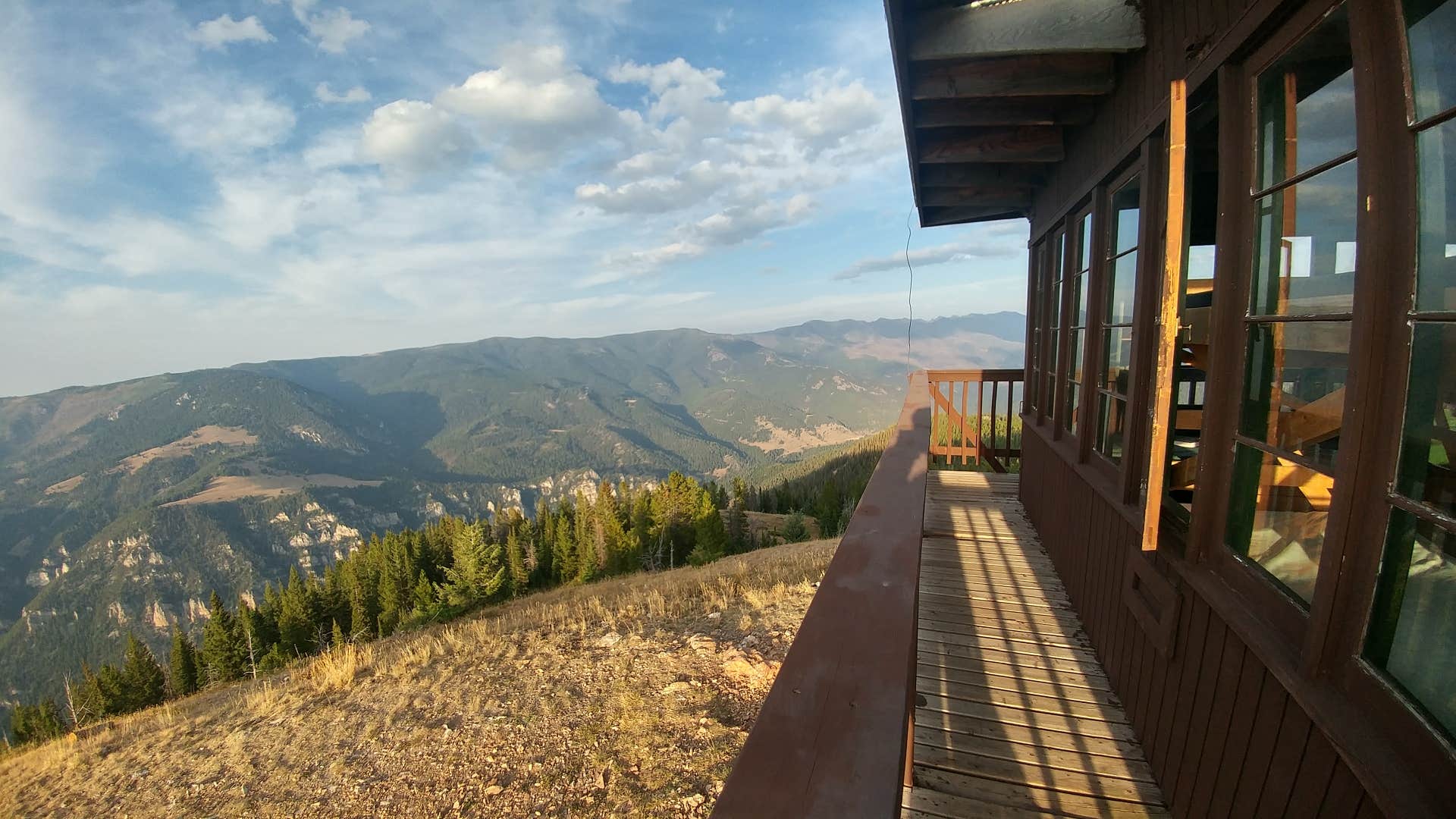Camper-submitted photo at Garnet Mountain Fire Lookout near Big Sky, MT
