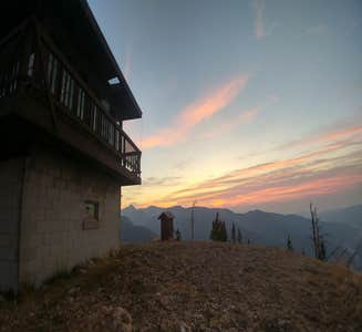 Camper-submitted photo from Garnet Mountain Fire Lookout
