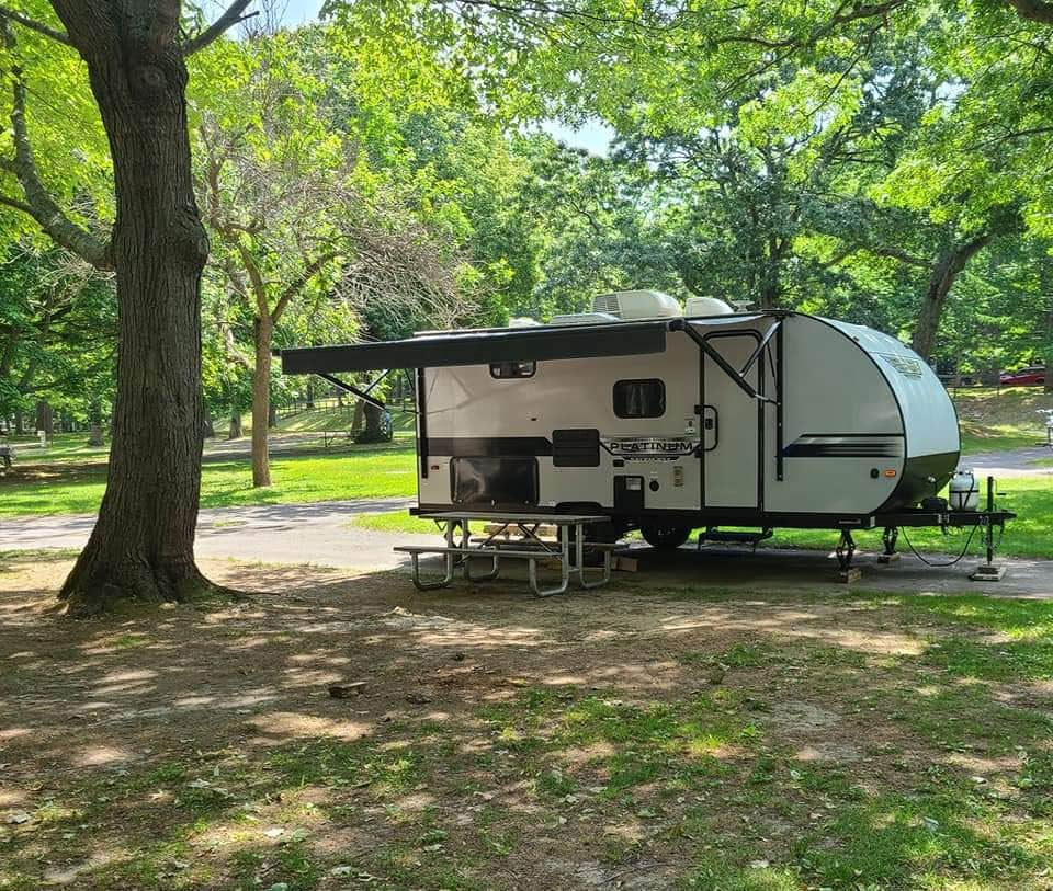 Happy Camper L.'s photo at Wildwood State Park Campground near Westhampton Beach, NY