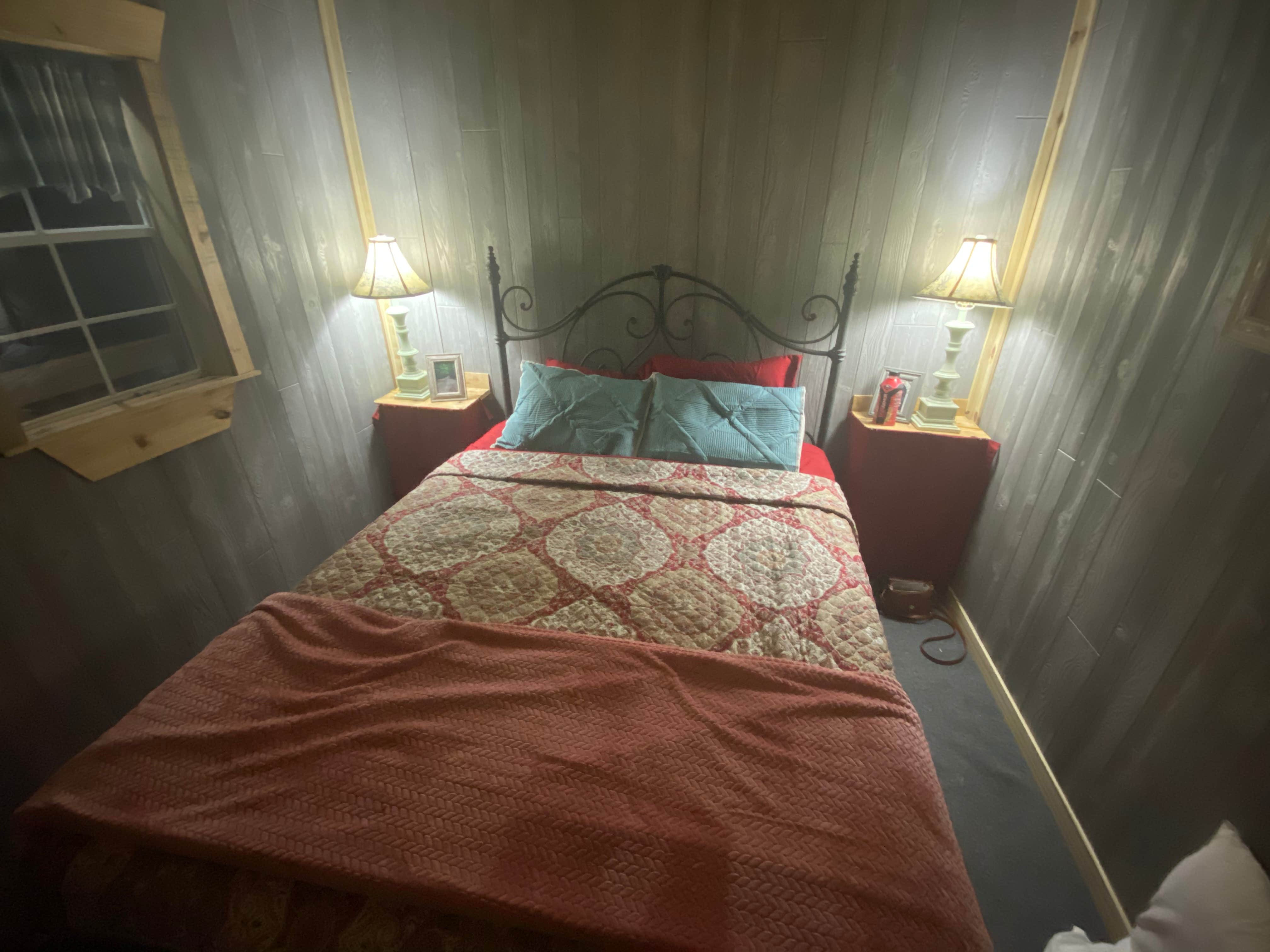 Christy's photo of glamping accommodations at Ramble Ridge Campground - Closed near Cassville, MO