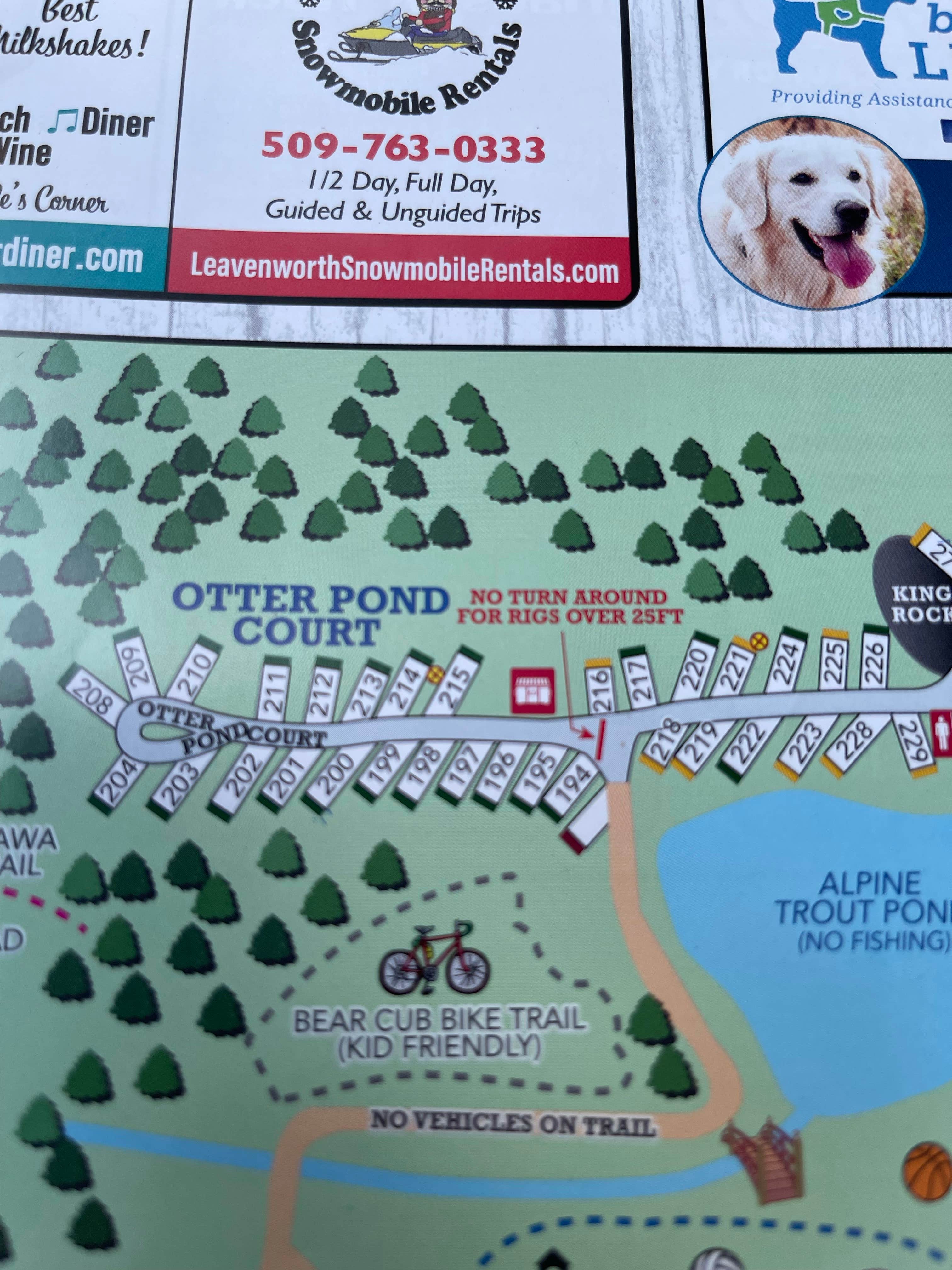 James W.'s photo of camping with pets at Thousand Trails Leavenworth near Leavenworth, WA