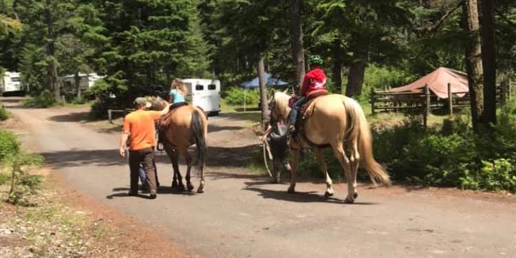 Camper submitted image from Kalama Horse Camp — Gifford Pinchot National Forest