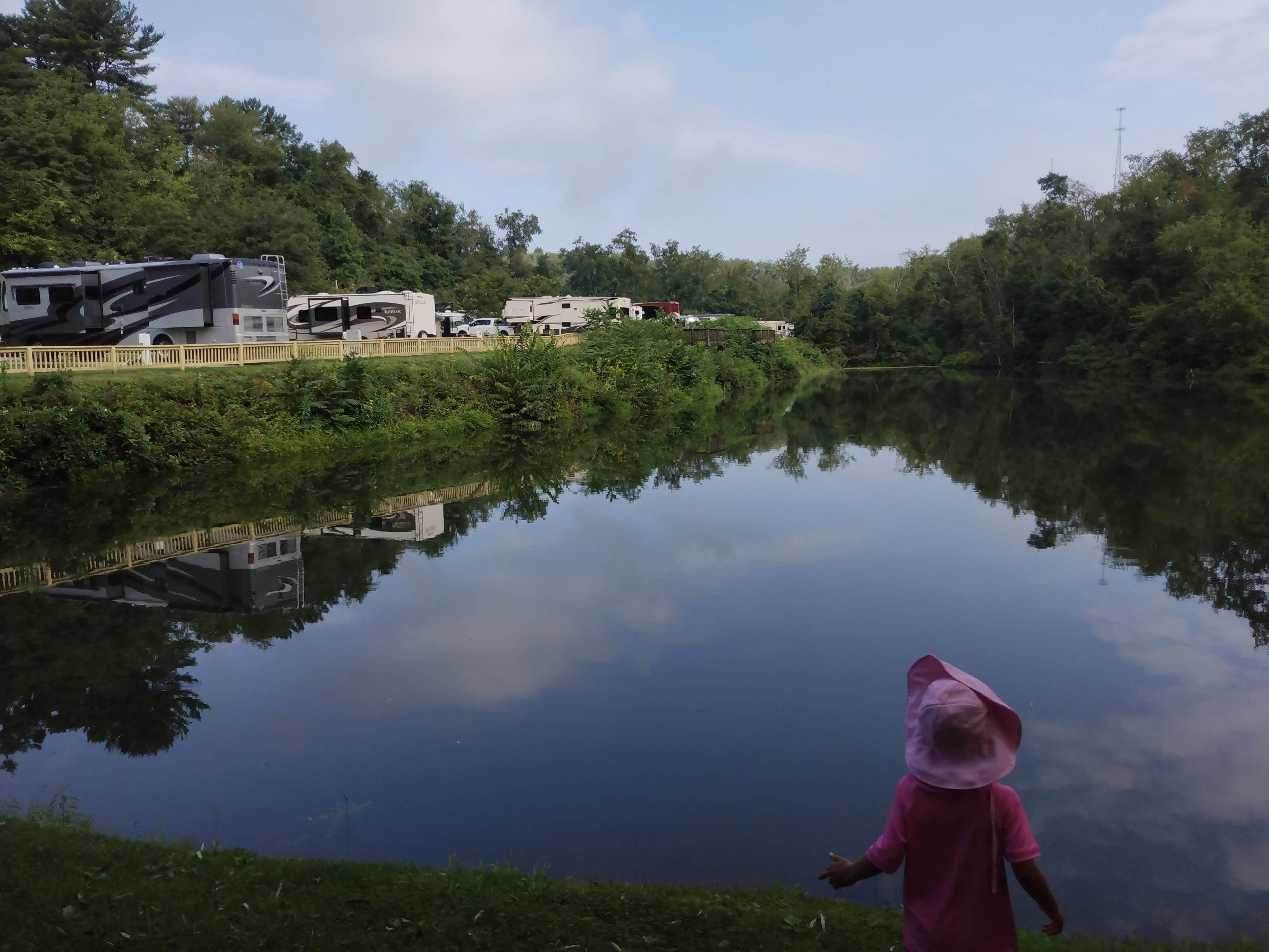 Camper-submitted photo at Pine Cove Beach Club RV Resort near Valley View, OH