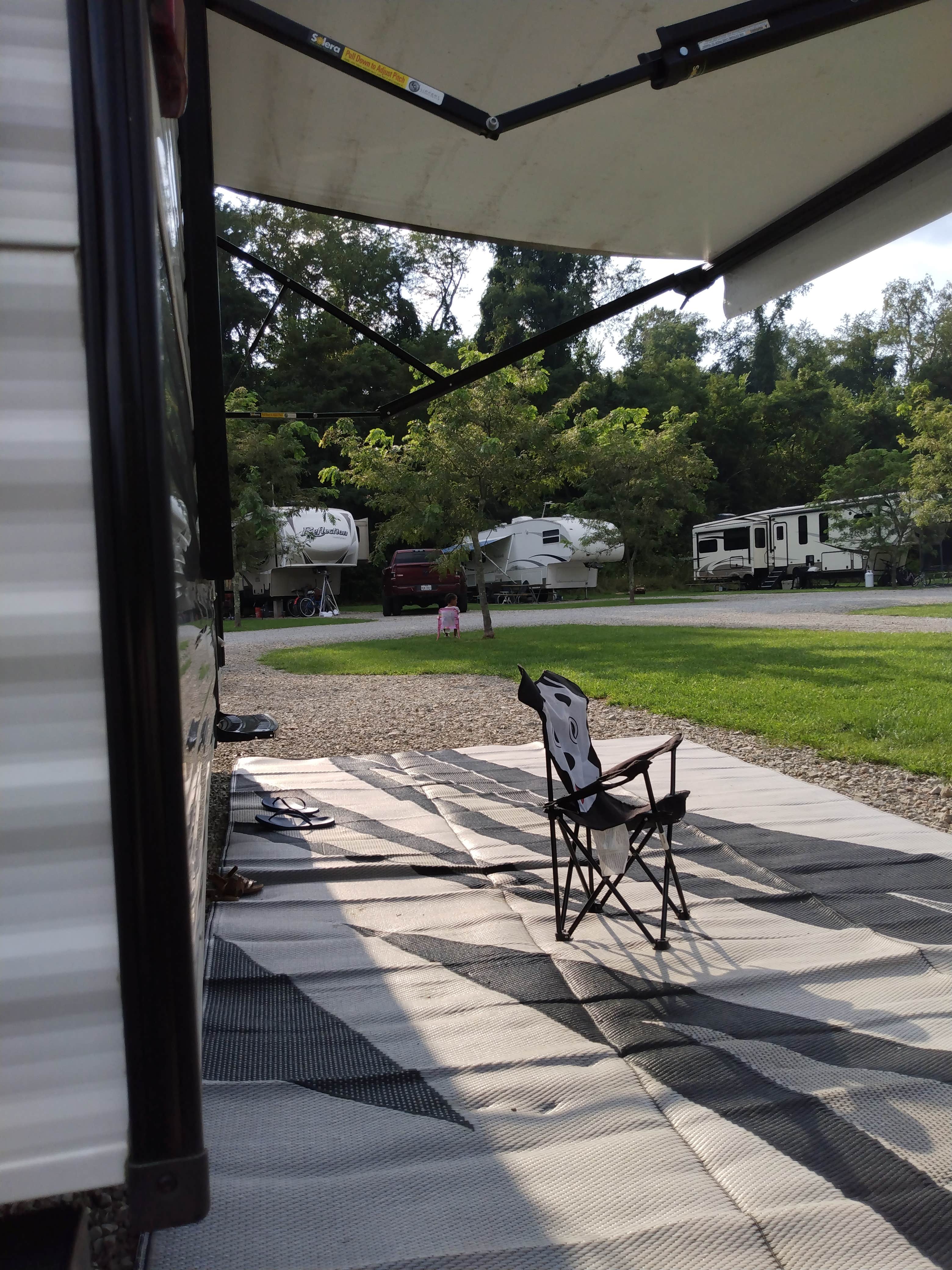 Camper-submitted photo at Pine Cove Beach Club RV Resort near Valley View, OH