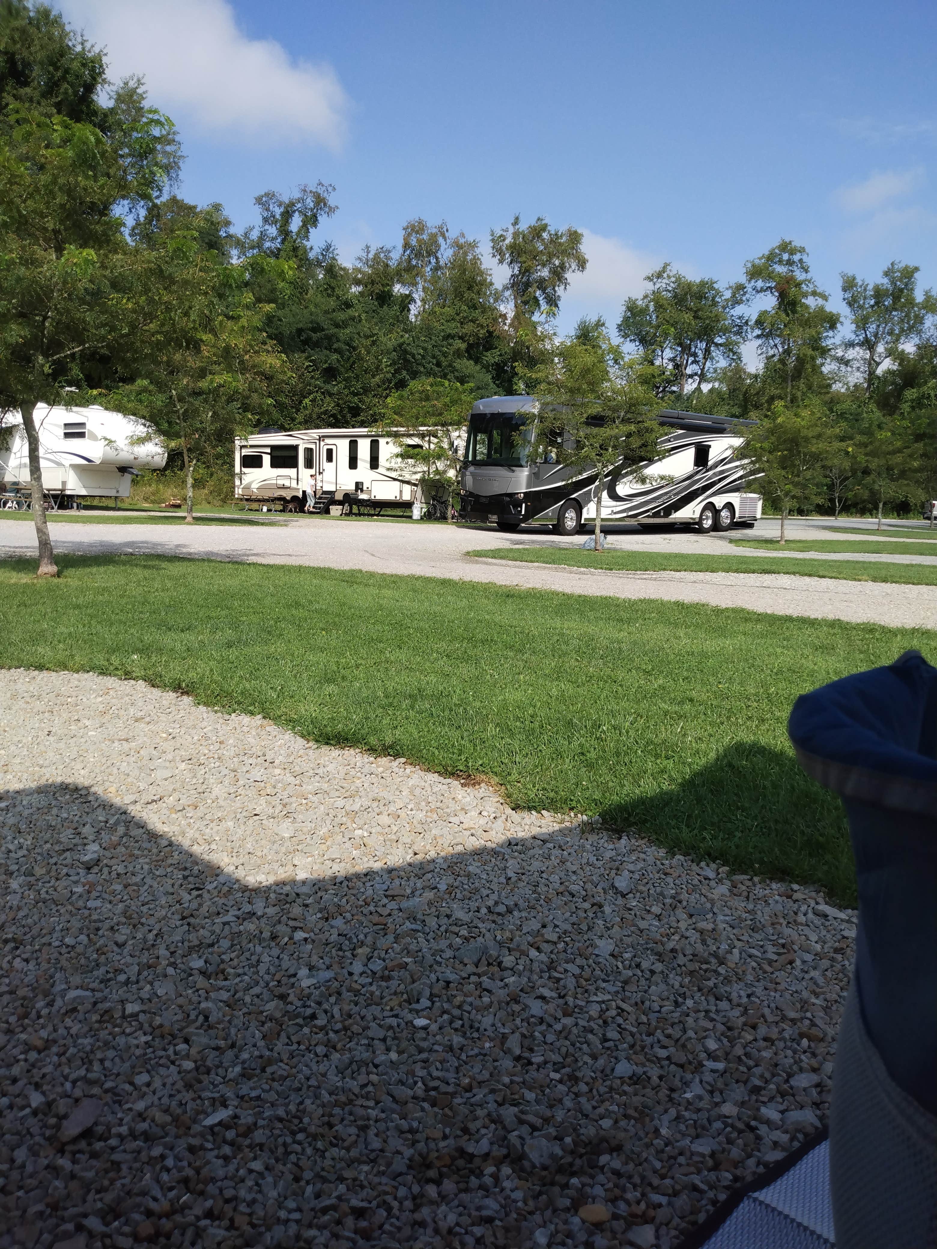 Camper-submitted photo at Pine Cove Beach Club RV Resort near Valley View, OH