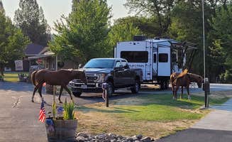Mike's photo of rv camping at Blue Heron RV Park near Klamath Falls, OR