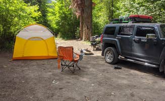 Will M.'s photo of tent camping at Forks Montana FWP near Missoula, MT