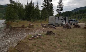 Mike's photo at North fork Flathead River dispersed camping near Polebridge, MT