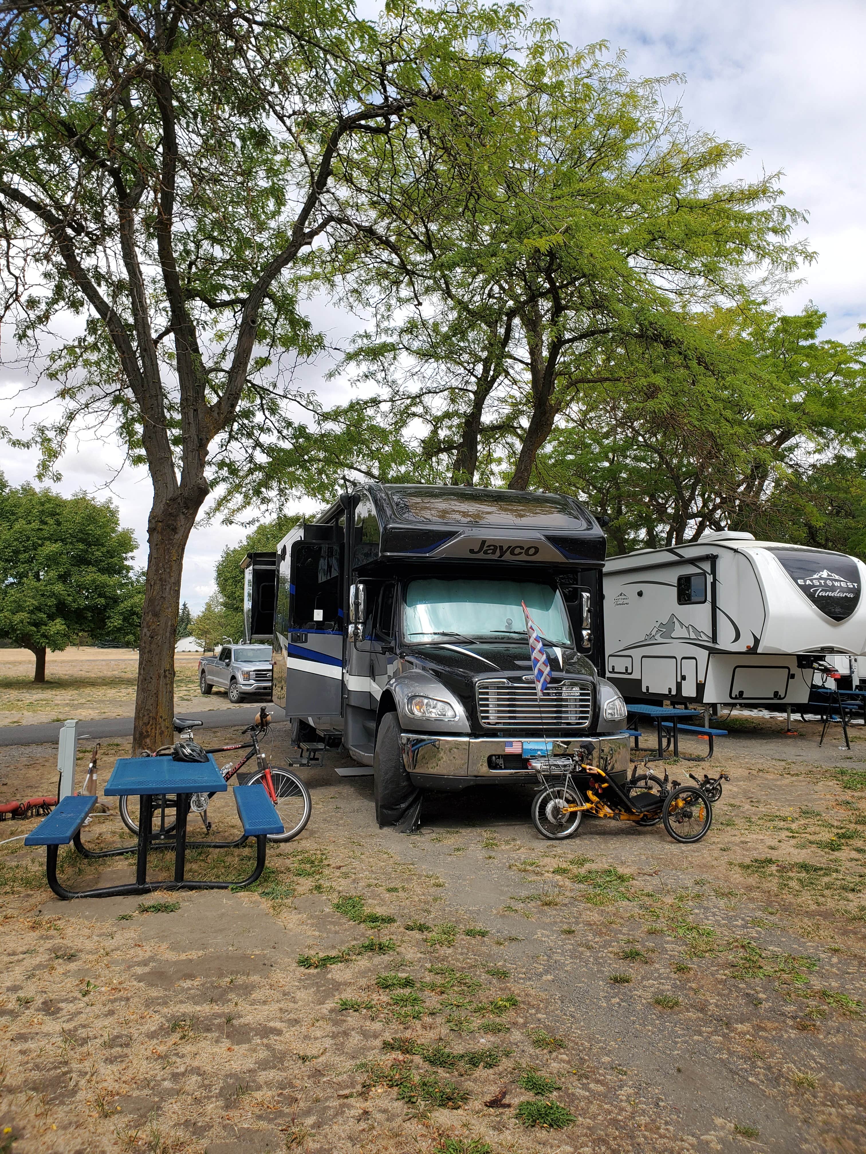 Camper-submitted photo at Fairchild AFB FamCamp near Nine Mile Falls, WA