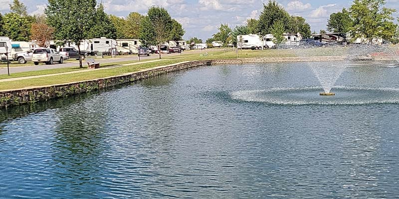 Camper submitted image from Griffs Valley View RV Park