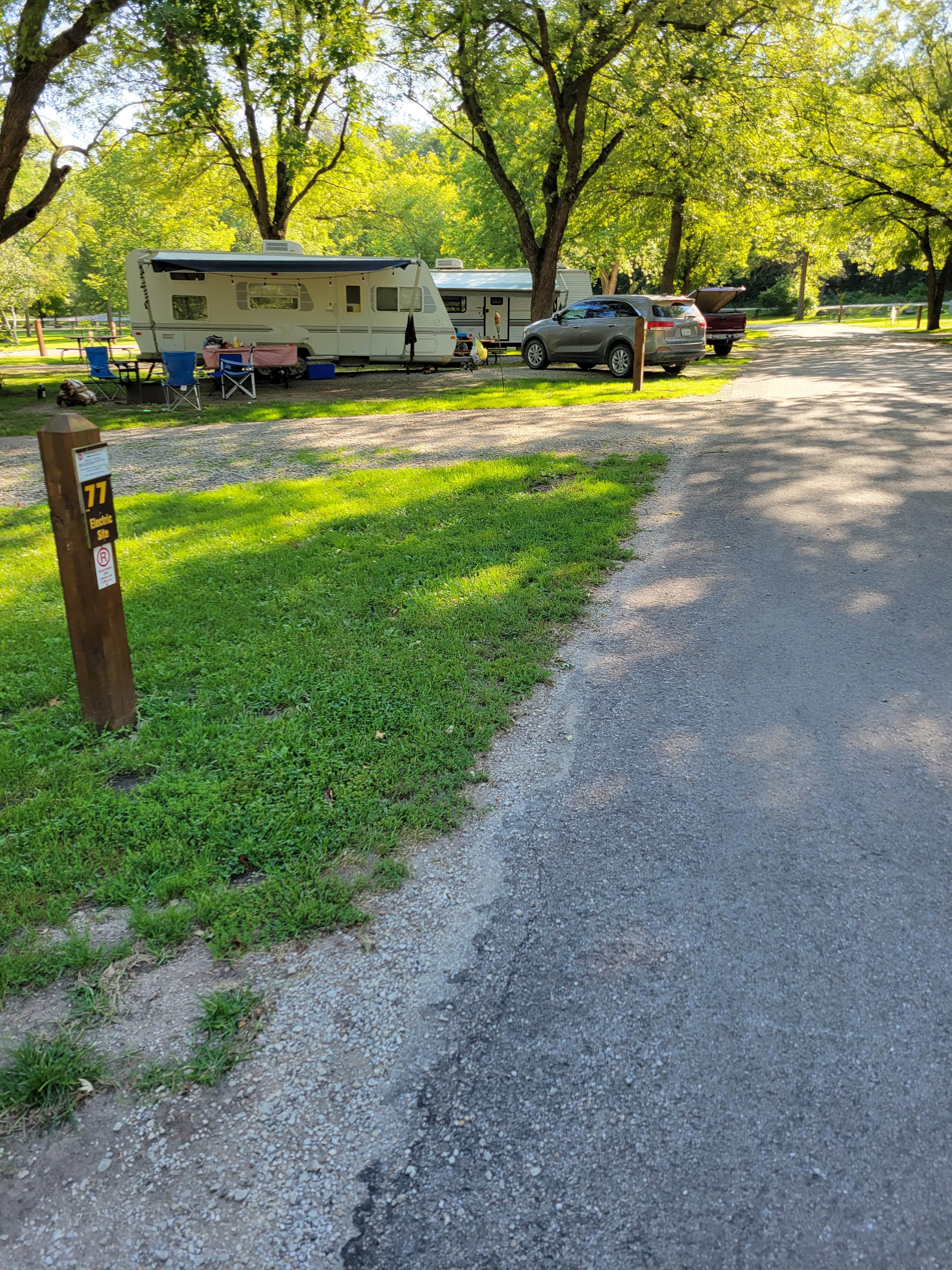 Kandace F.'s photo of rv camping at Springbrook State Park Campground near Carroll, IA