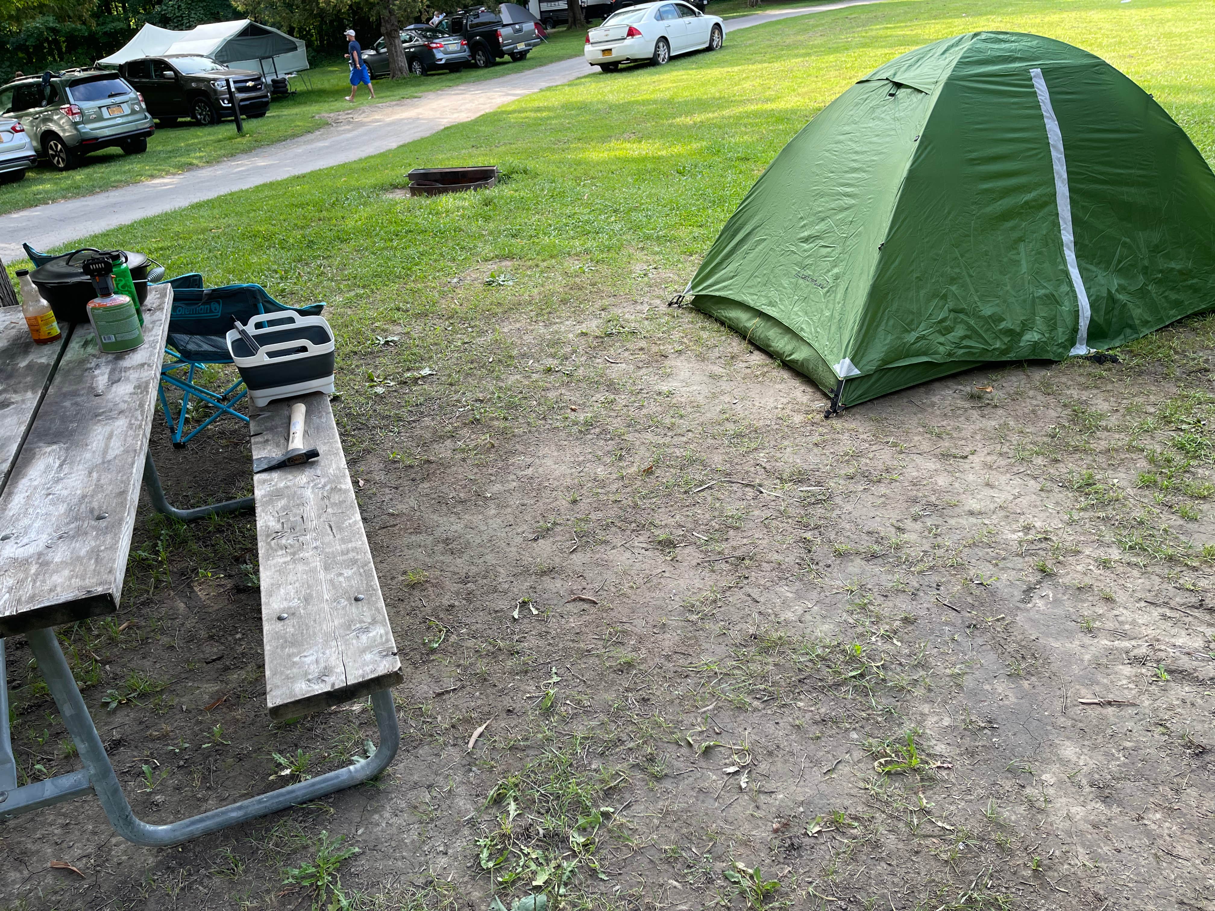 Tate T.'s photo at Green Lakes State Park Campground near Phoenix, NY