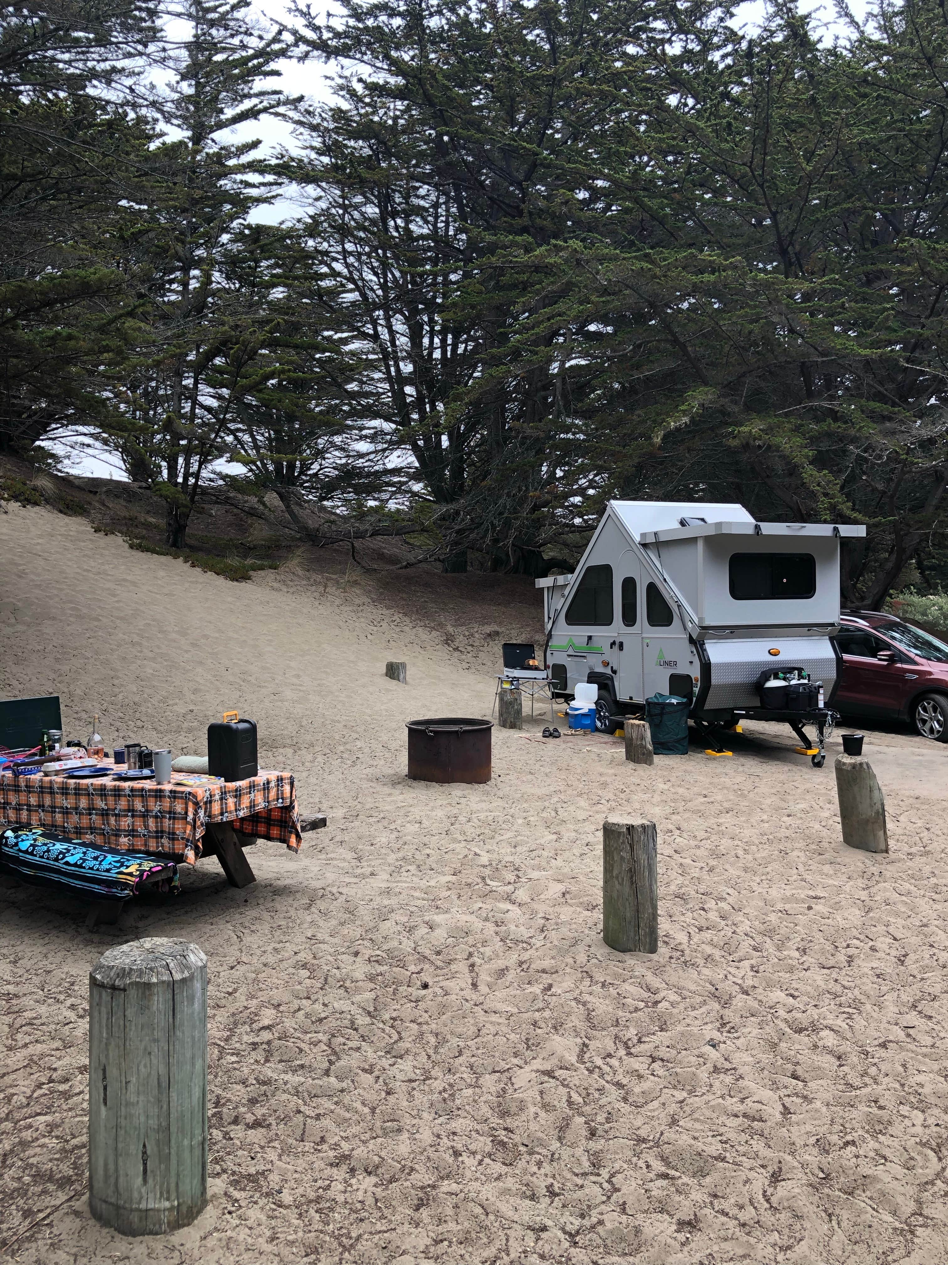 Debbie M.'s photo of rv camping at Bodega Dunes Campground — Sonoma Coast State Park near Bodega Bay, CA