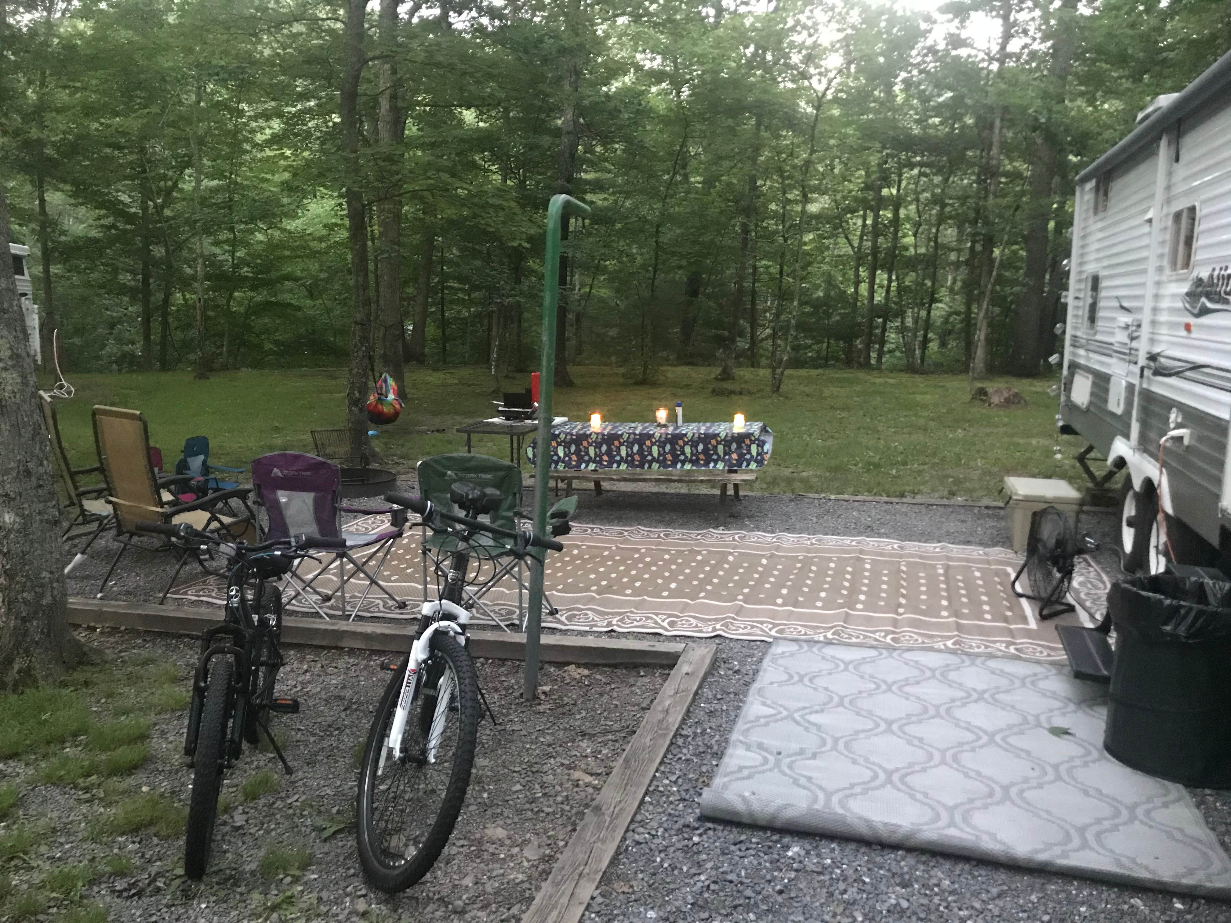 Amanda C.'s photo of rv camping at Douthat State Park Campground near Buchanan, VA