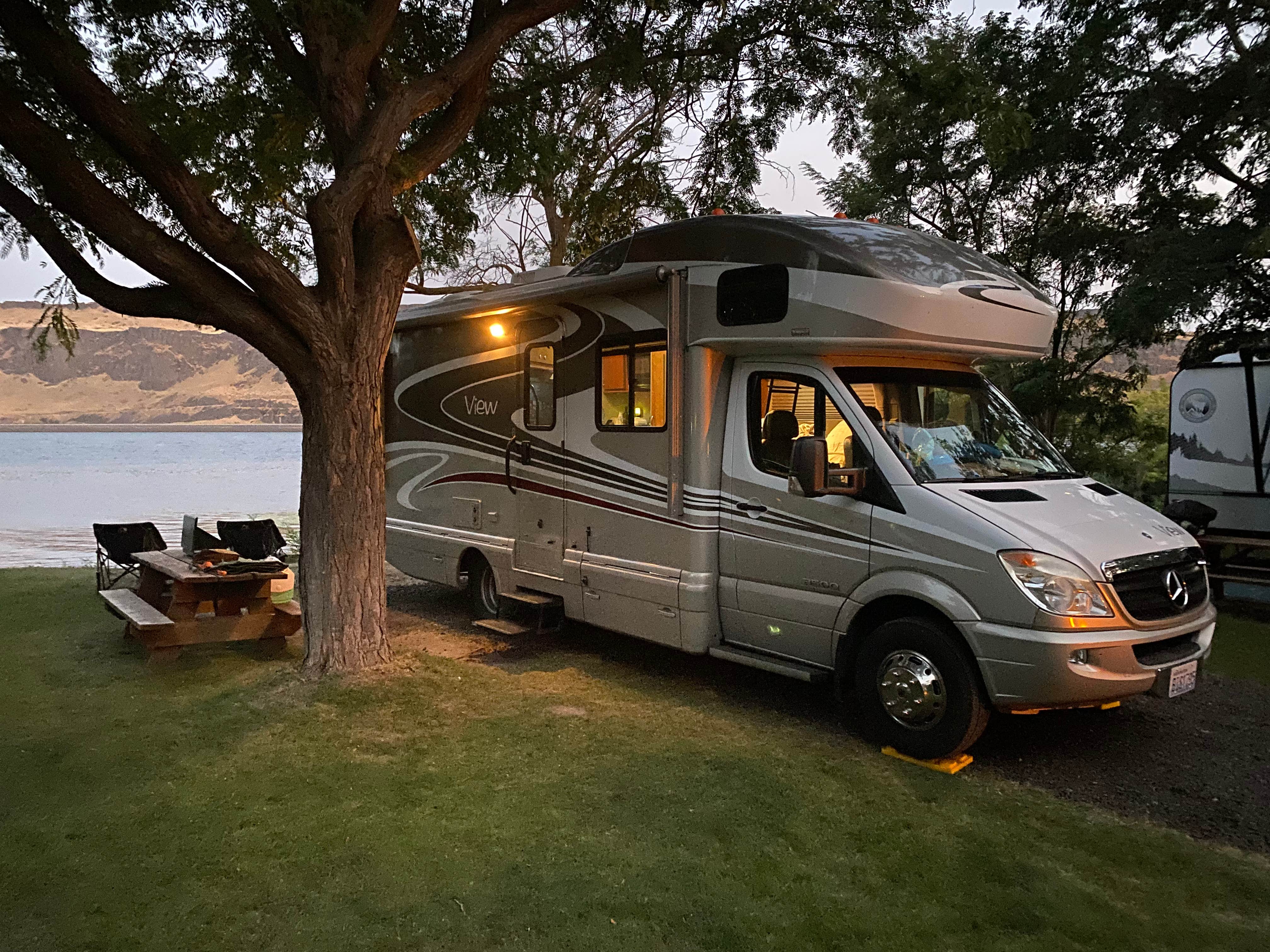 Mitch K.'s photo of rv camping at Peach Beach RV Park on the Columbia near Goldendale, WA