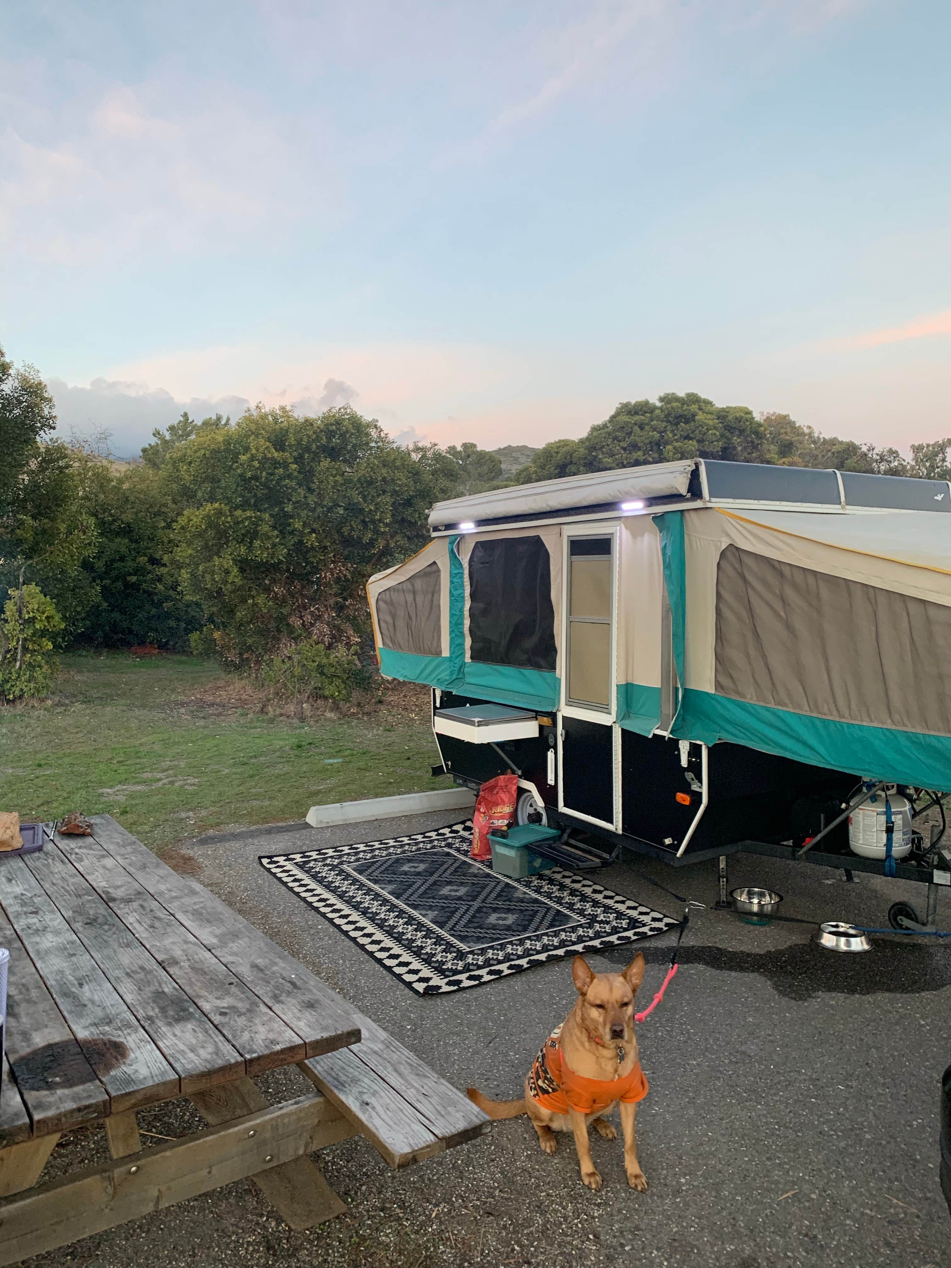 Alisa B.'s photo of rv camping at El Capitán State Beach Campground near Los Olivos, CA