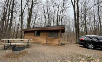 Rachelle W.'s photo of a cabin at Camper Cabins — Mille Lacs Kathio State Park near Cambridge, MN