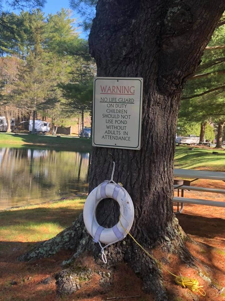 Camper-submitted photo at Pine Hollow Campground near Drury, MA