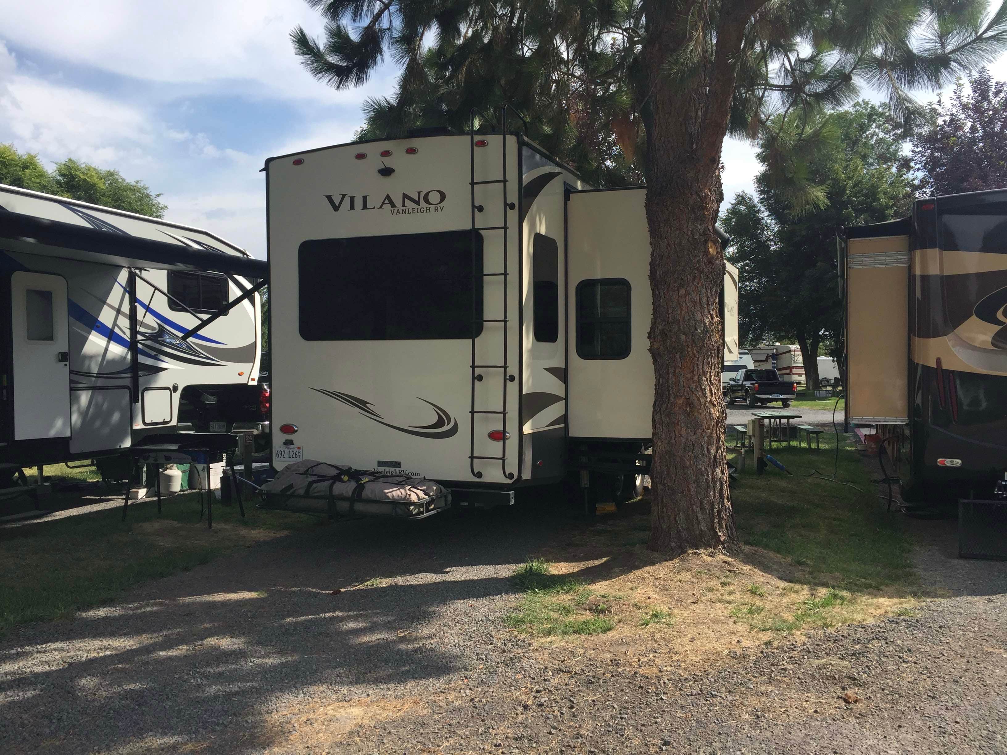 MickandKarla W.'s photo of rv camping at Waterwheel RV Park & Campground near Crater Lake National Park