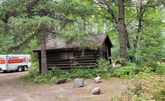 Nancy C.'s photo of a cabin at Lake Five Resort near Big Arm, MT