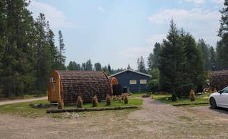 Nancy C.'s photo of glamping accommodations at Moose Creek RV Resort and Bed & Breakfast near Babb, MT