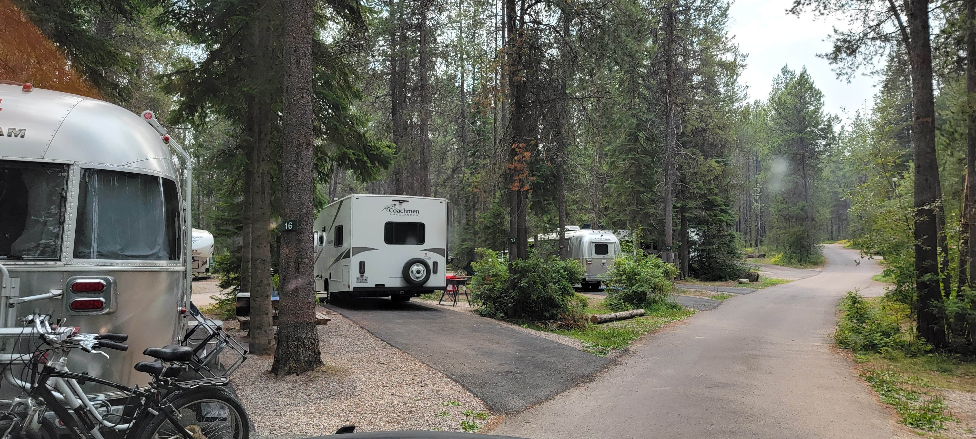 Nancy C.'s photo of rv camping at Moose Creek RV Resort and Bed & Breakfast near Glacier National Park