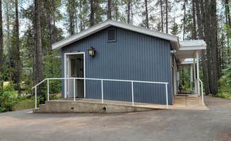 Nancy C.'s photo of glamping accommodations at Moose Creek RV Resort and Bed & Breakfast near Babb, MT